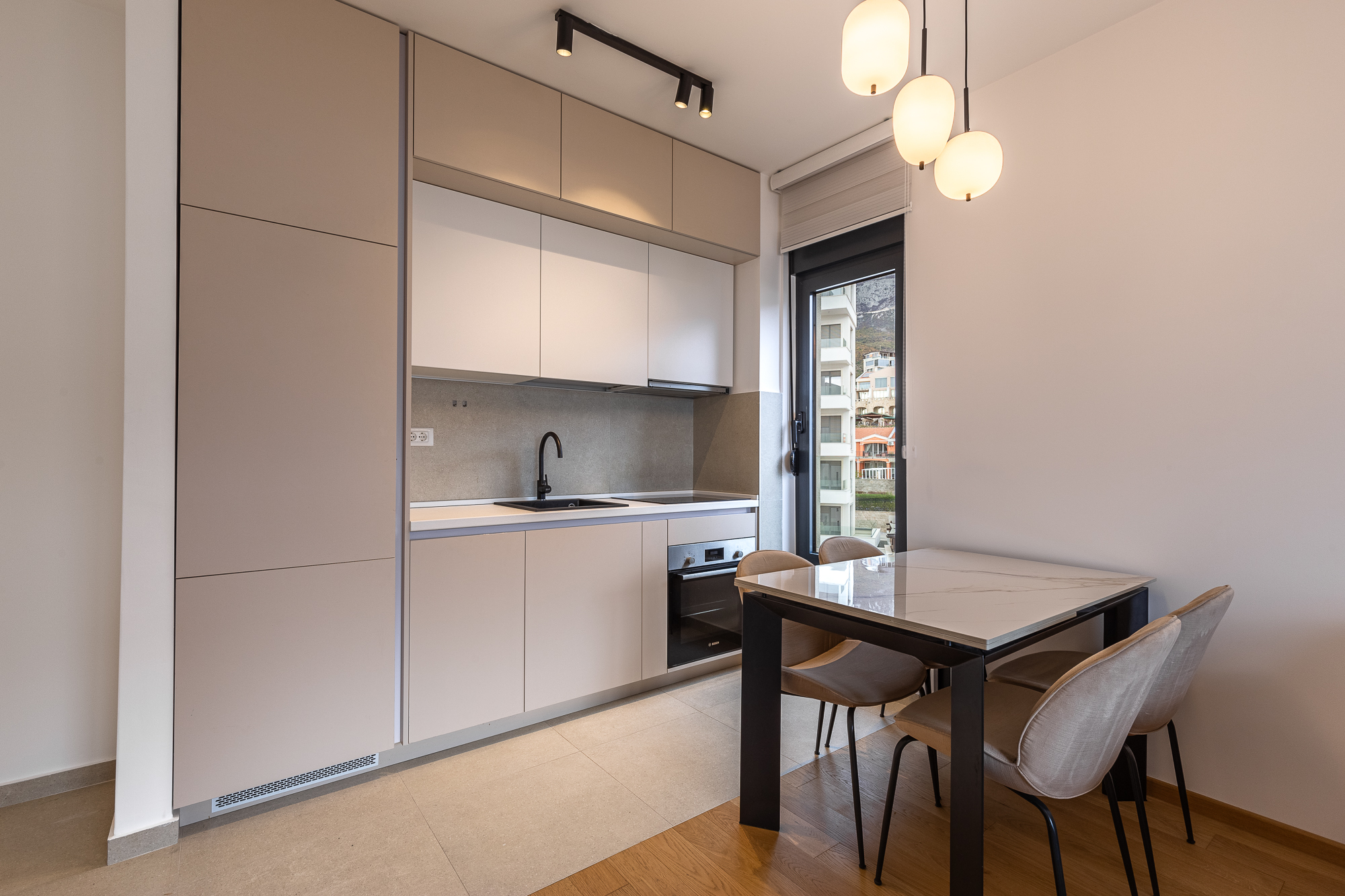 Luxury Two-Bedroom Apartment in Bečići – Panoramic Sea View of Sveti Stefan