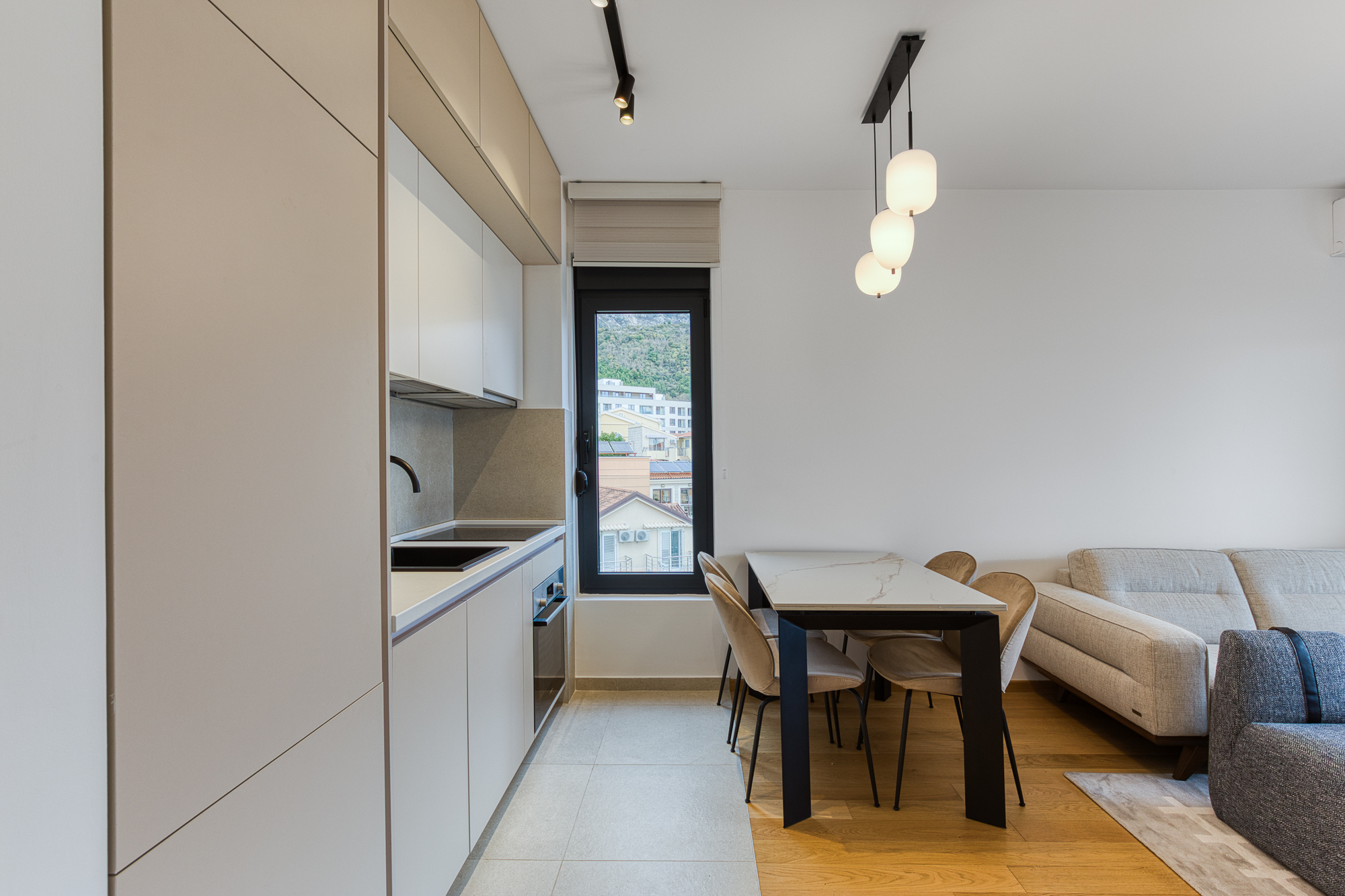 Luxury Two-Bedroom Apartment in Bečići – Panoramic Sea View of Sveti Stefan