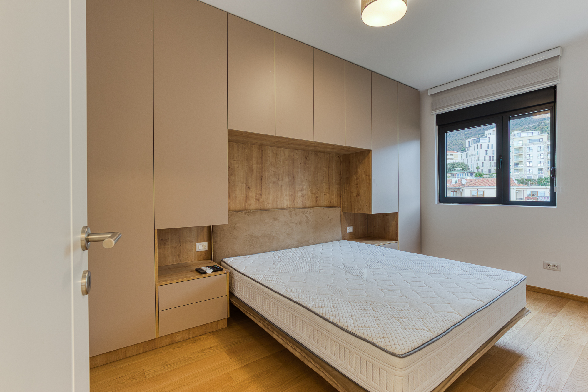 Luxury Two-Bedroom Apartment in Bečići – Panoramic Sea View of Sveti Stefan