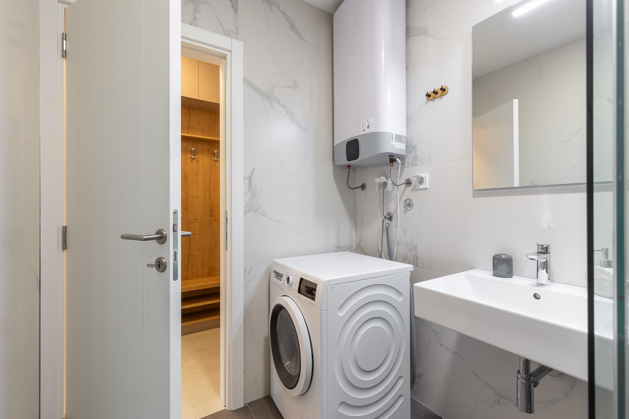 Luxury Two-Bedroom Apartment in Bečići – Panoramic Sea View of Sveti Stefan