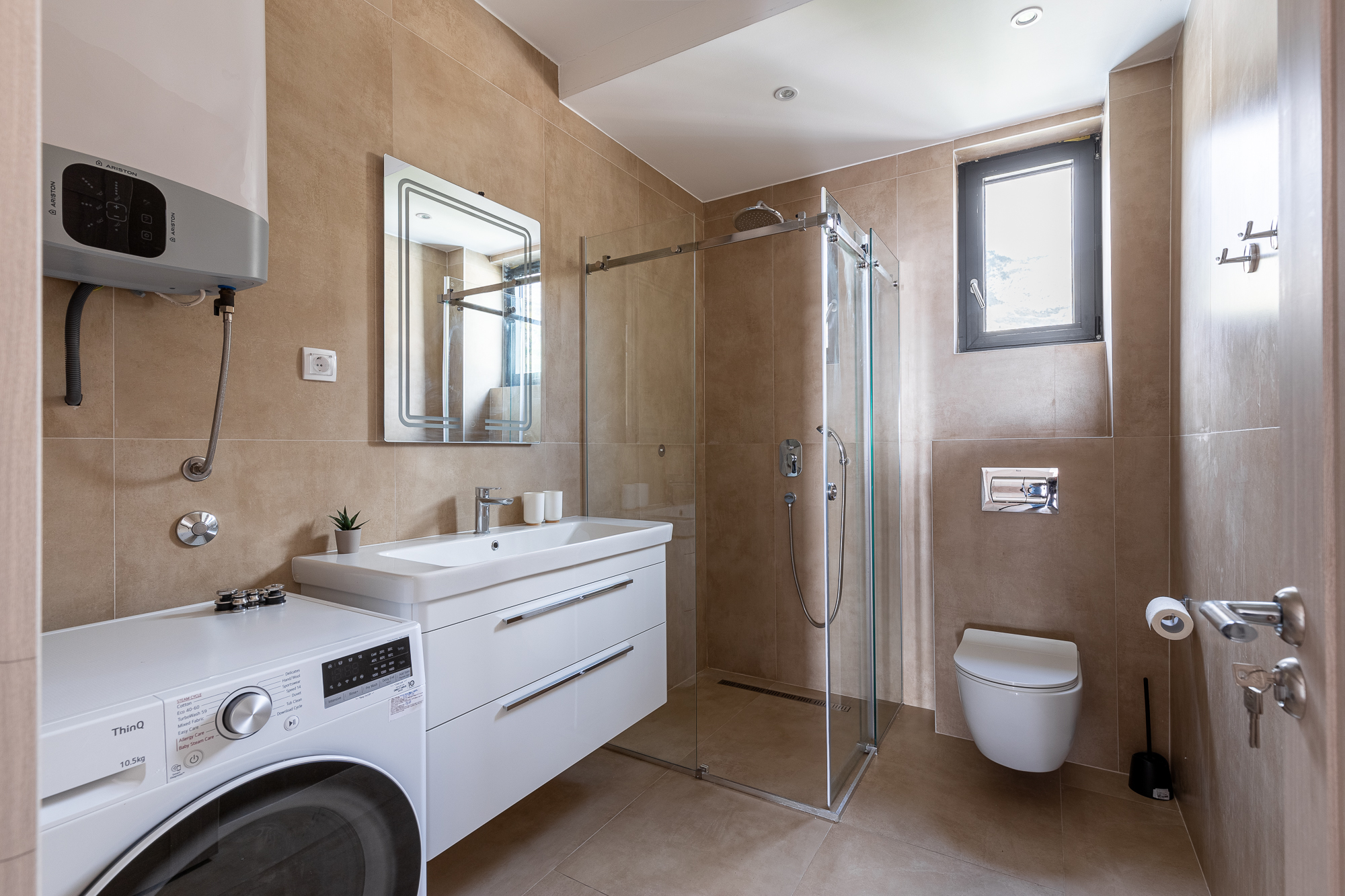 For sale: an exclusive, fully furnished luxury apartment with a spacious terrace.