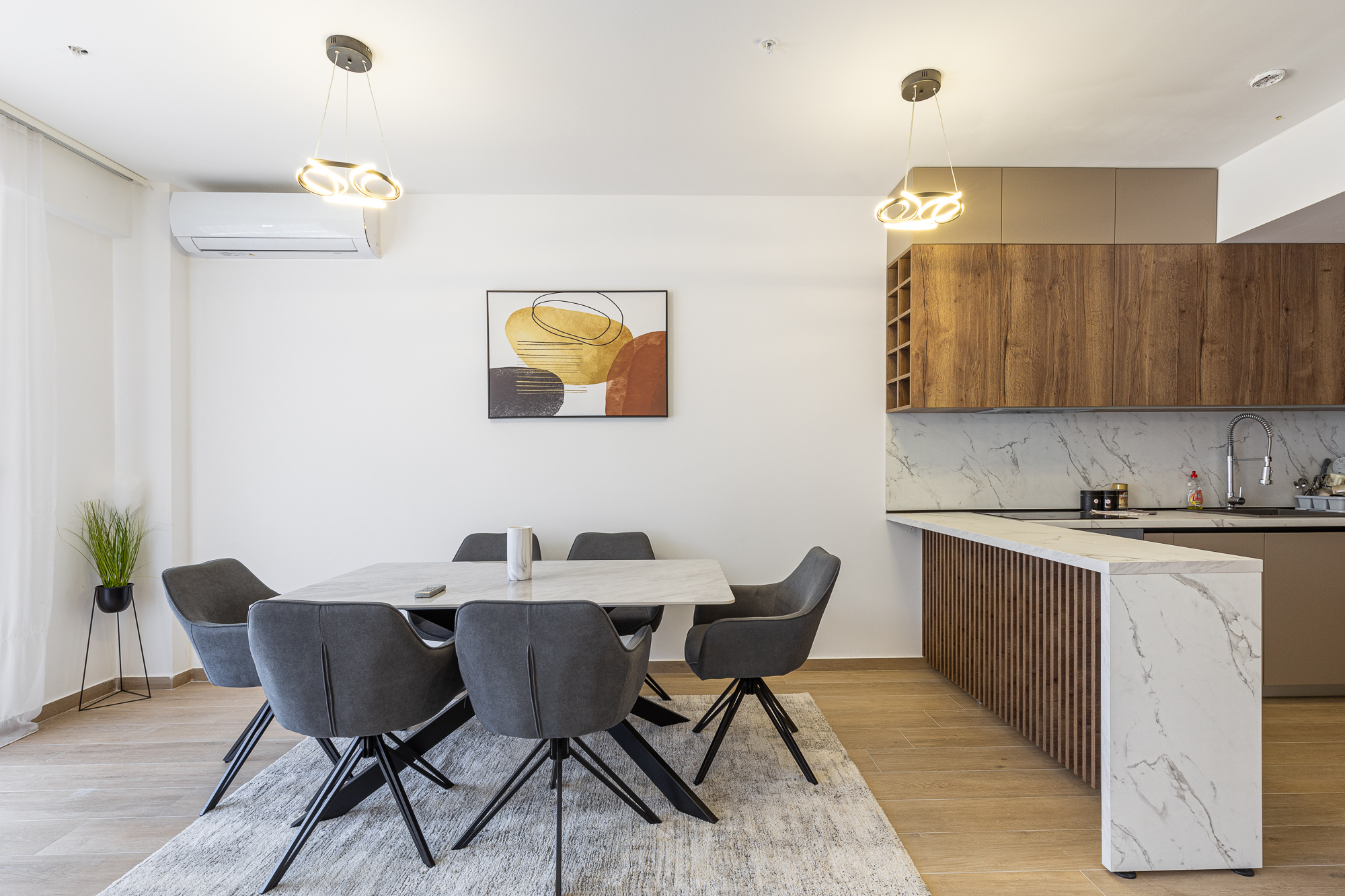 Apartment on the 1st floor, 81 m², with 2 bedrooms and 2 bathrooms