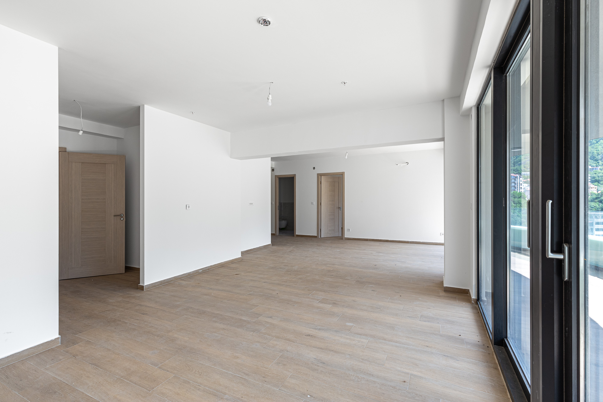 Apartment in Rafailovići, with a total area of 127 m² plus a 13 m² terrace.