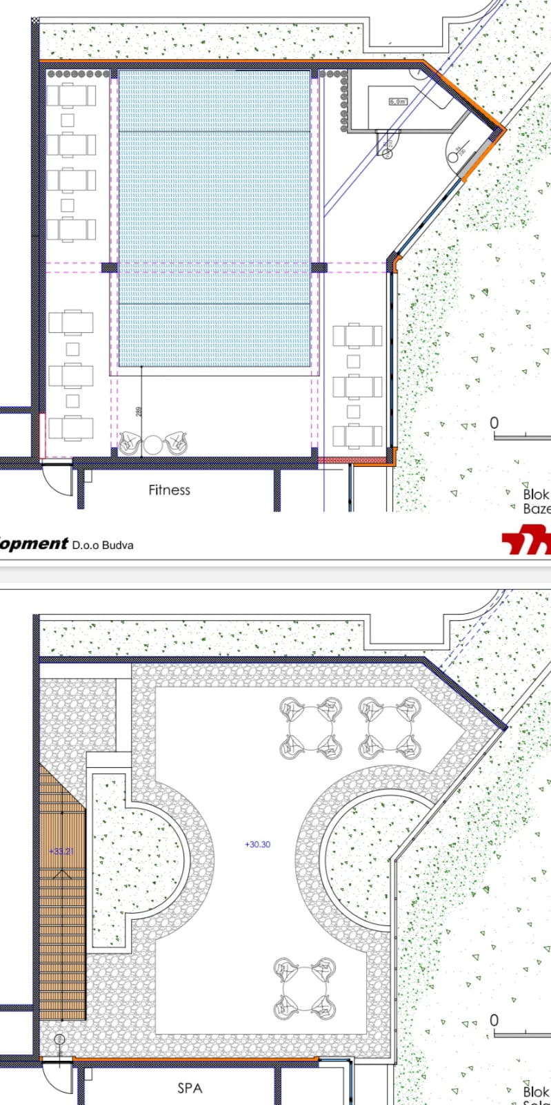 Commercial Property by the Sea in a New Residential Complex
