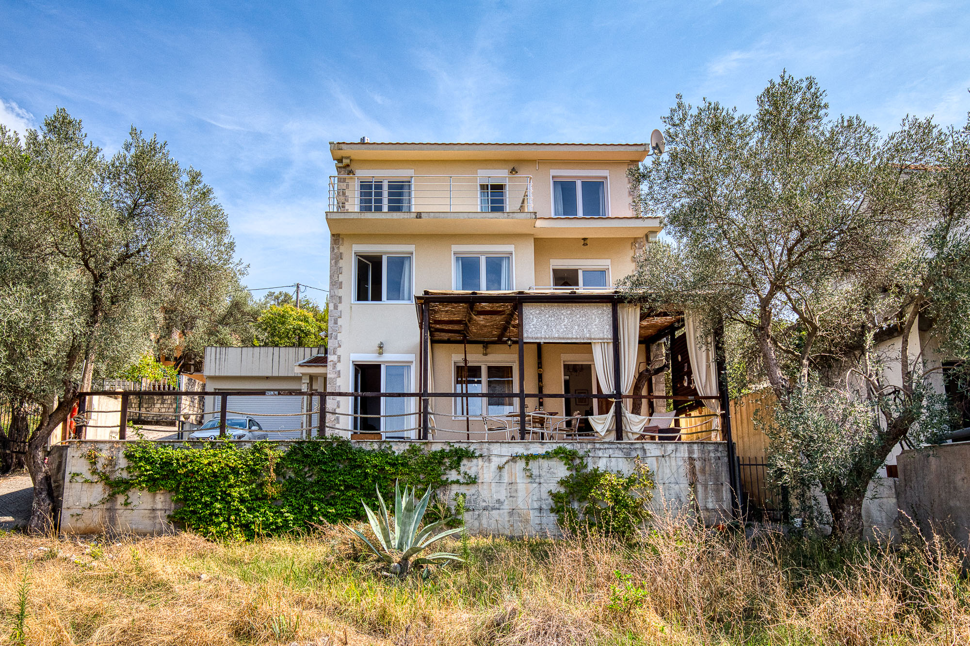 Elegant Home with Stunning Views of the Bay of Kotor in Herceg Novi