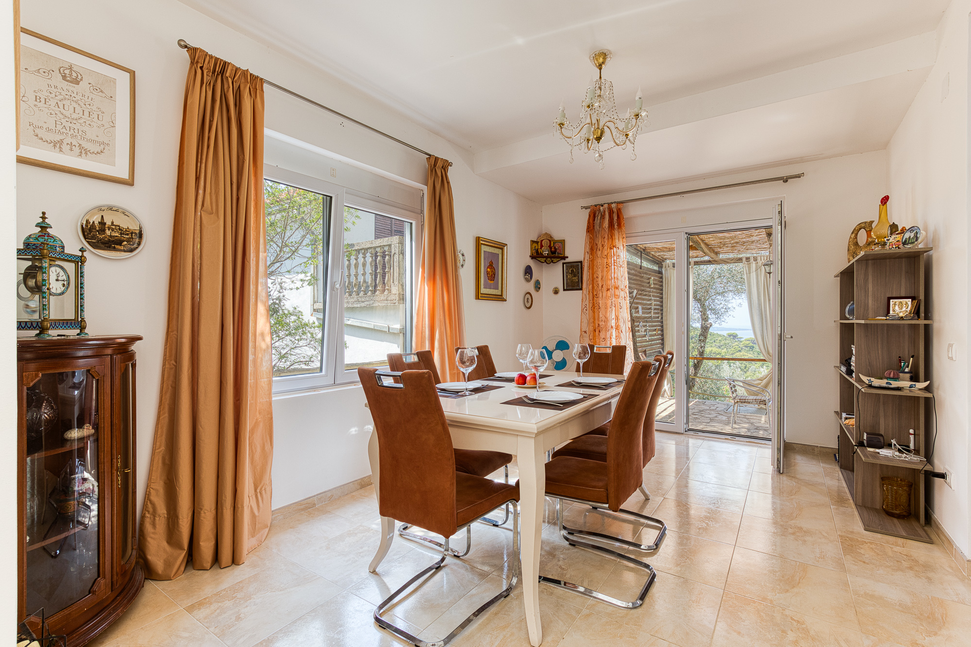 Elegant Home with Stunning Views of the Bay of Kotor in Herceg Novi