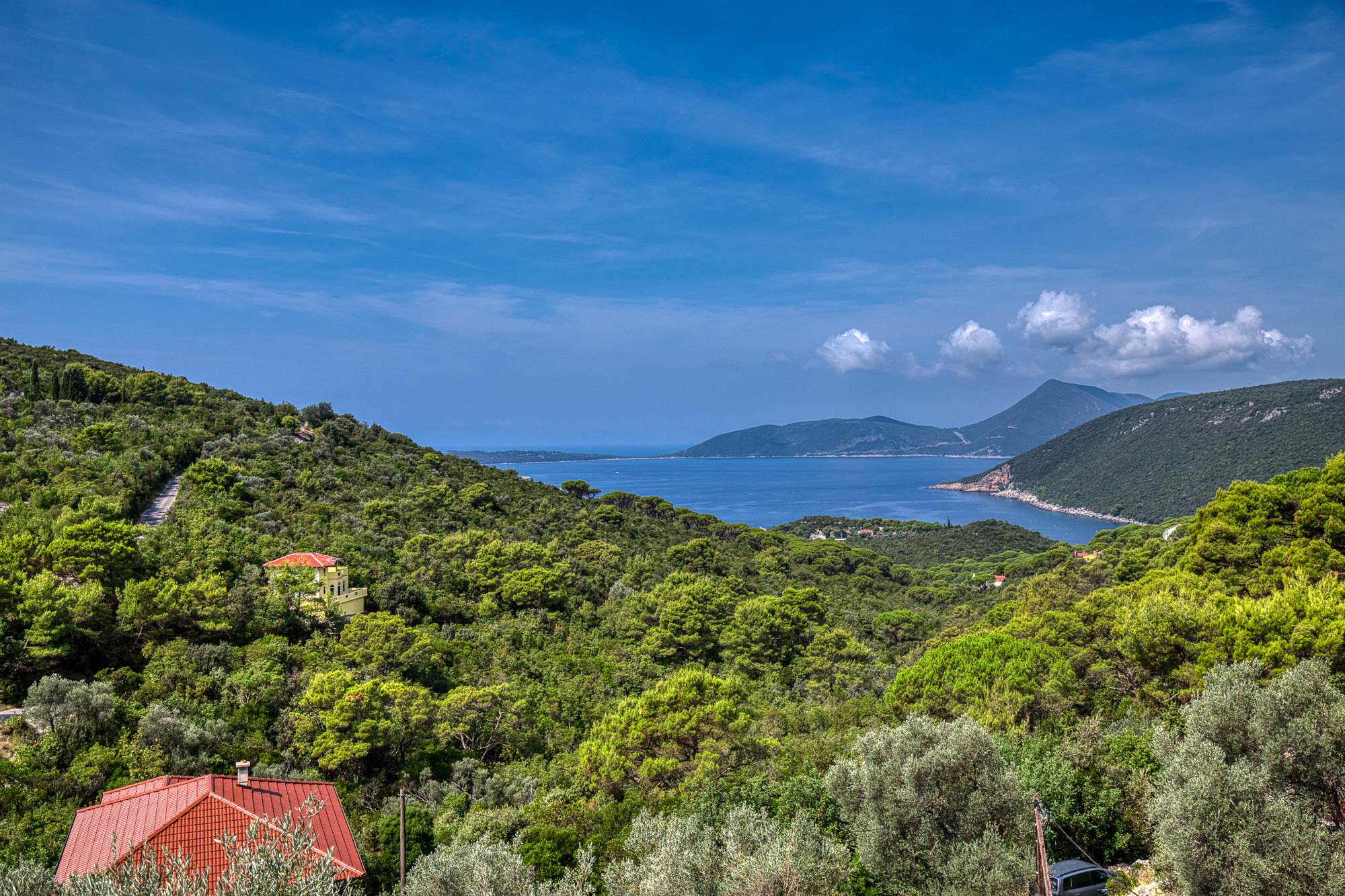 Elegant Home with Stunning Views of the Bay of Kotor in Herceg Novi