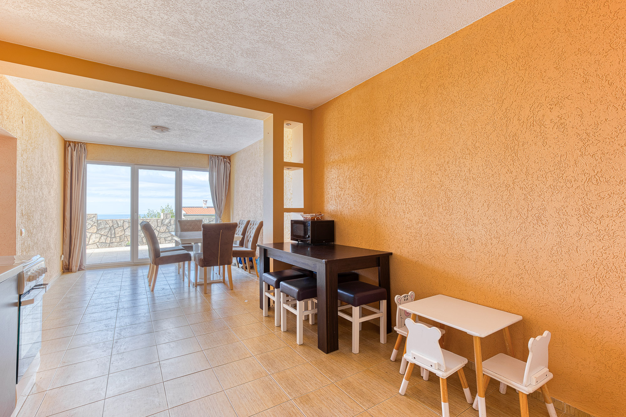 A house in Sutomore with a panoramic sea view 140 m2