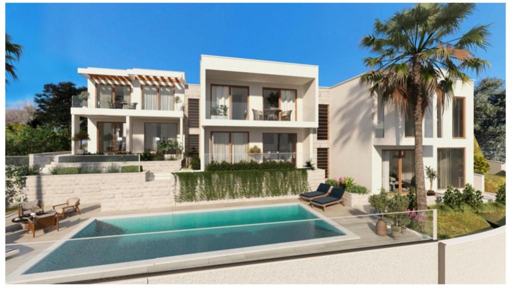 Three Incredible Villas in Šušanj