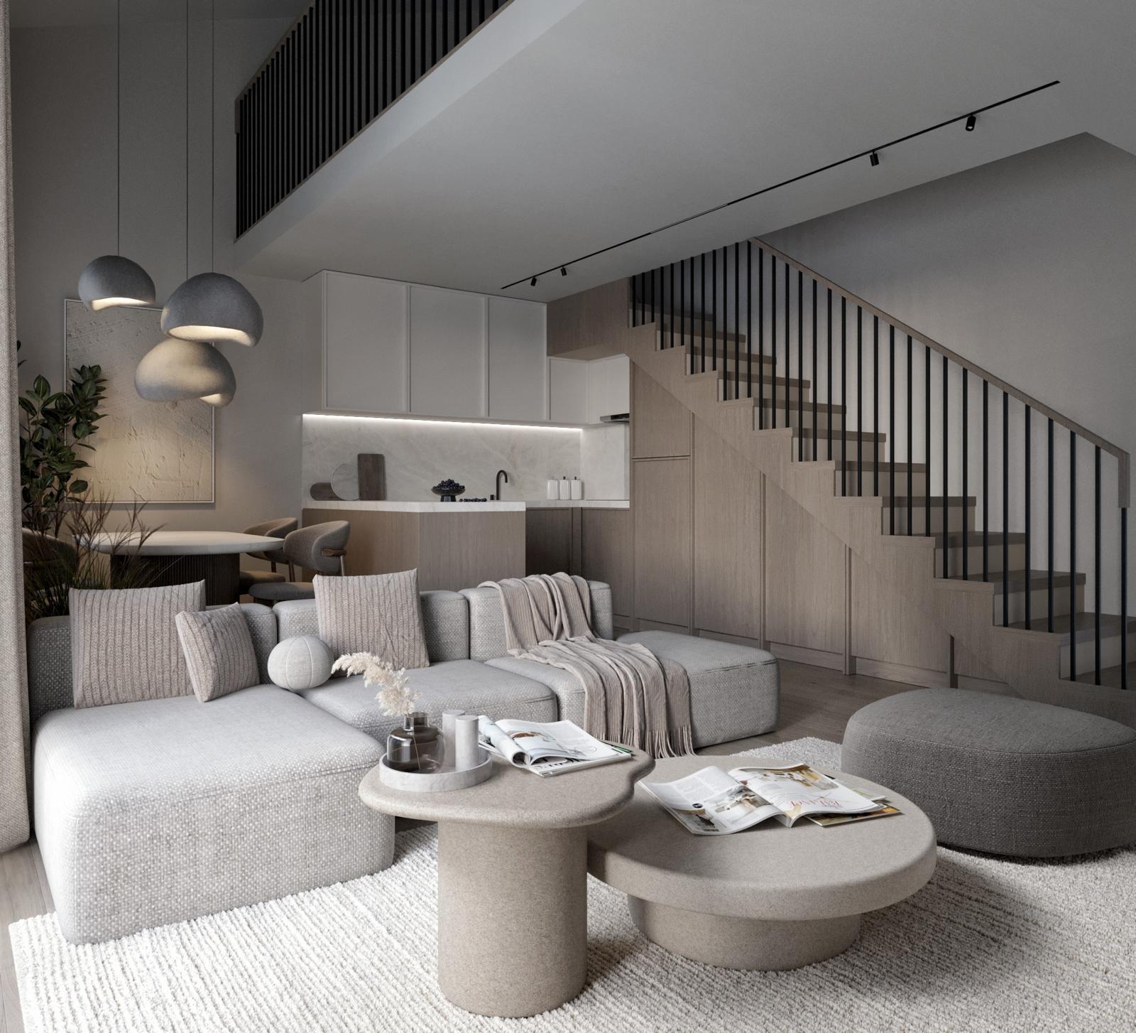 Luxury apartments with sea view