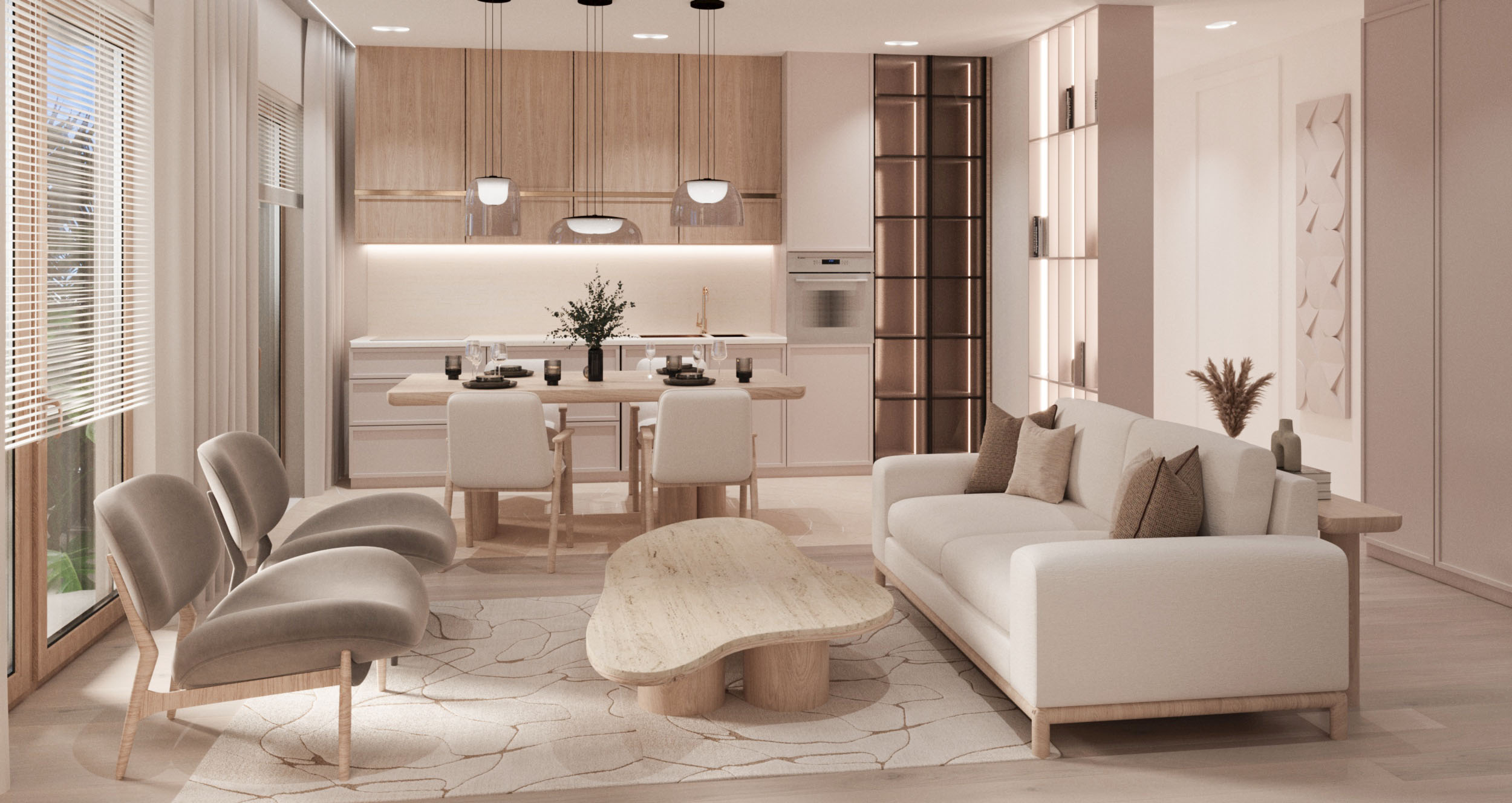 New luxury complex with pool in Tivat near the sea