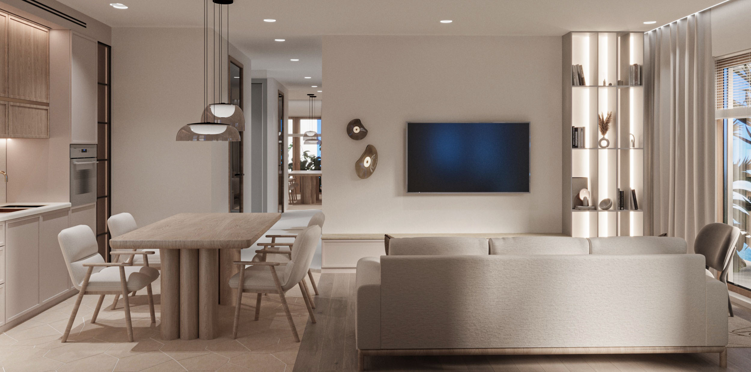 New luxury complex with pool in Tivat near the sea