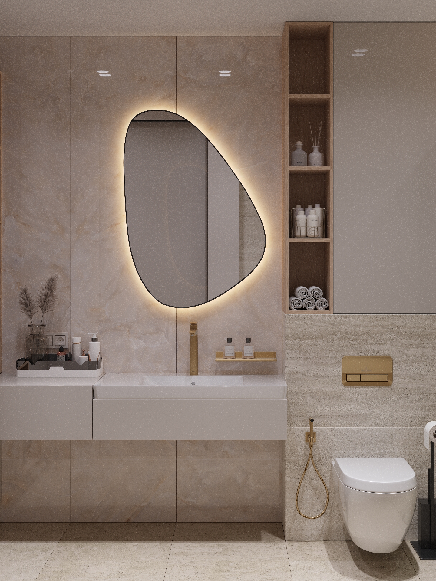 Apartment in a luxurious villa near the sea