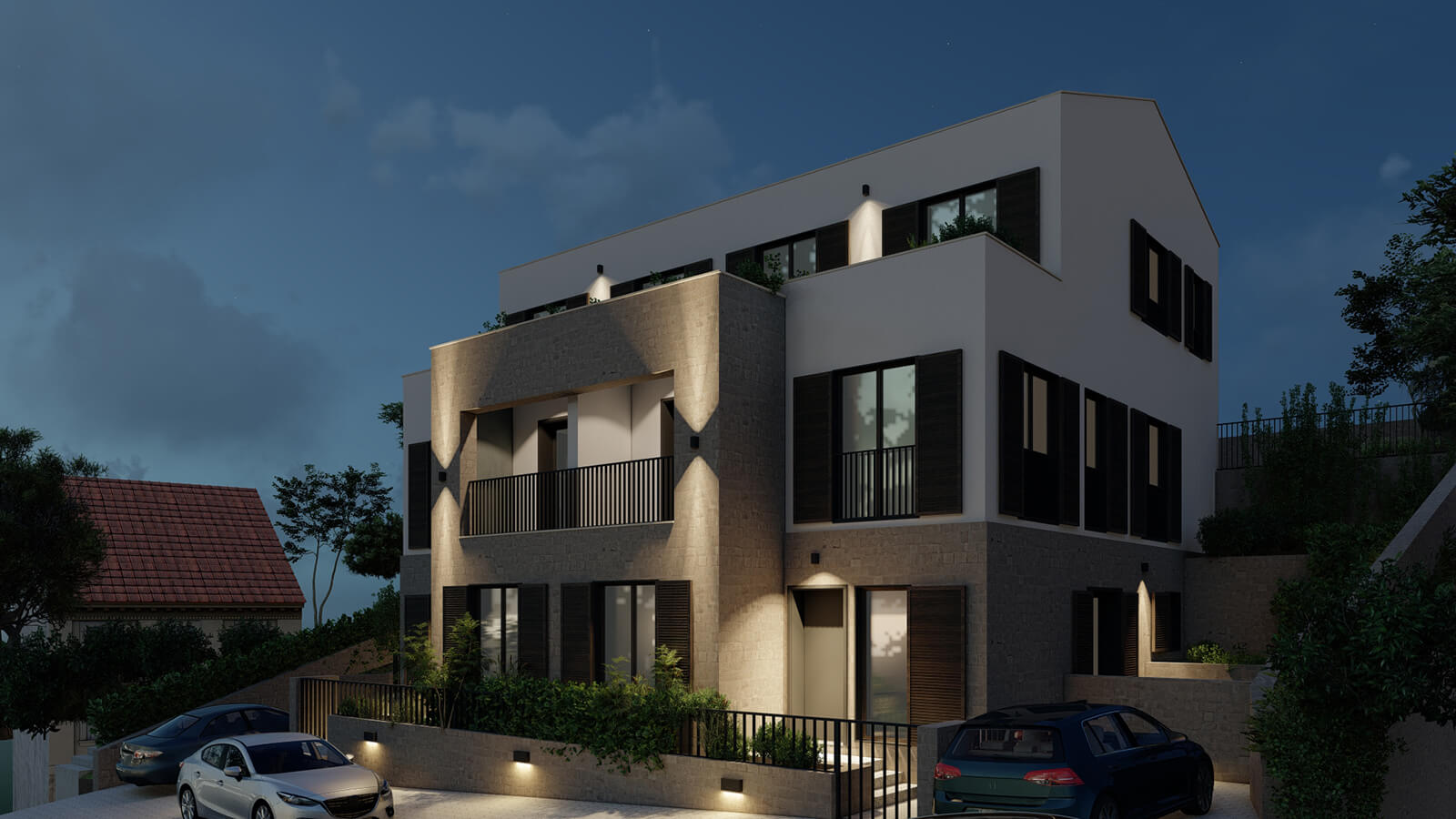 Apartment in a luxurious villa near the sea