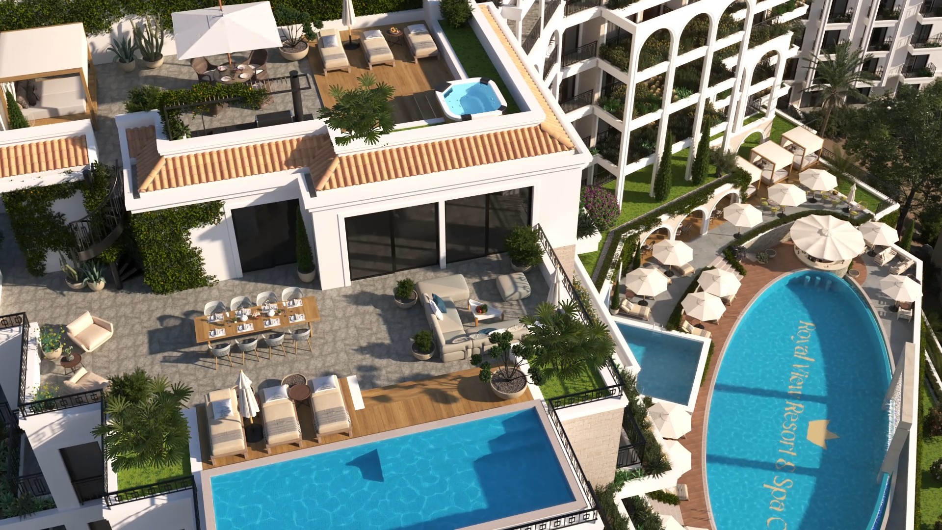 Luxury Penthouse, Royal View Resort & Spa City