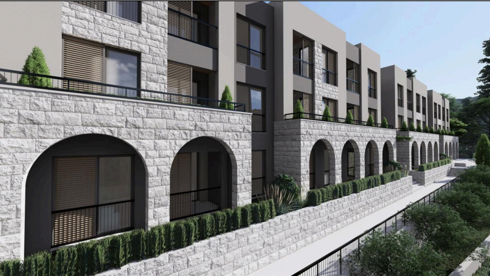 Apartments in Kavač in a complex with a pool