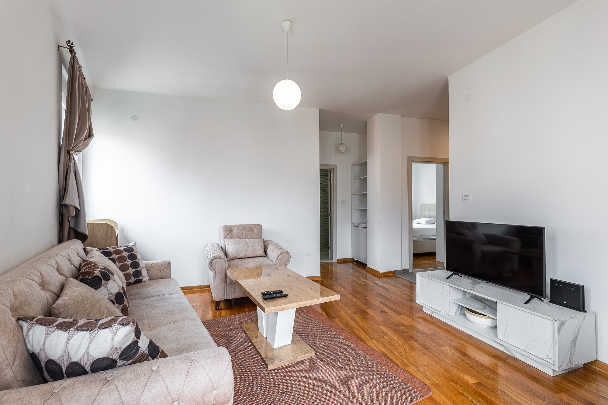 Two-Bedroom Apartment with Sea View in Bečići