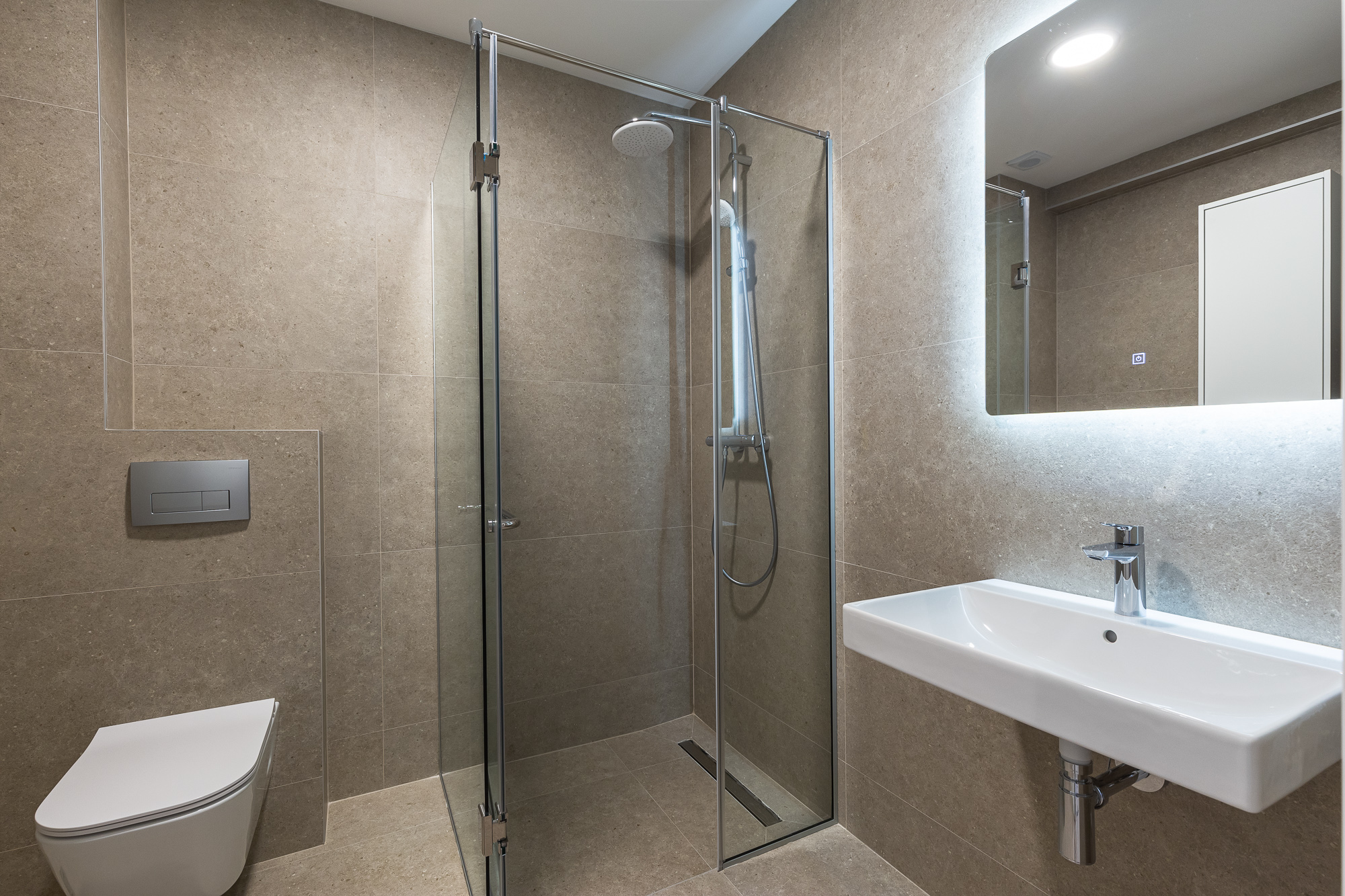 Complex in Bečići near the sea