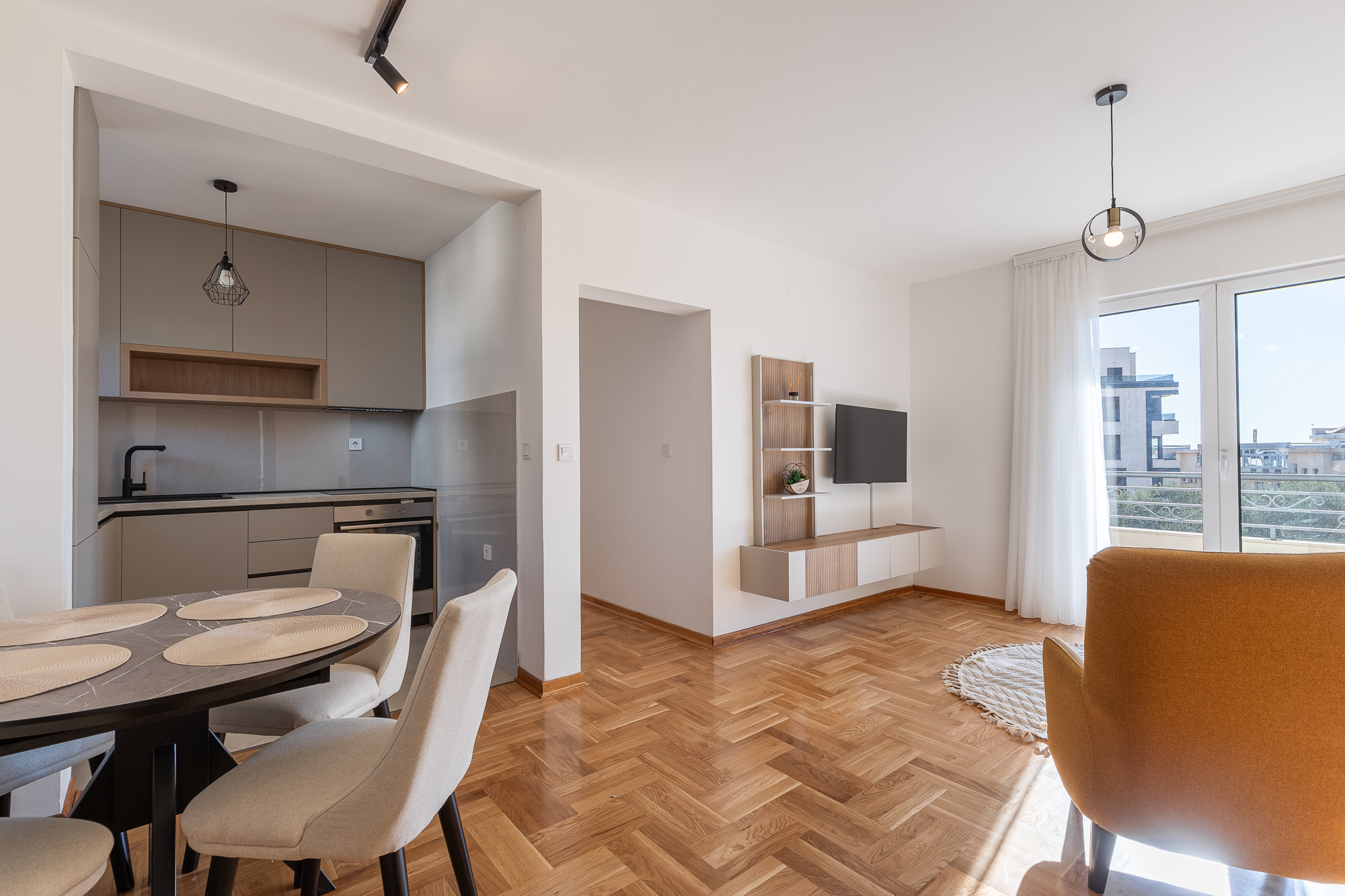 Spacious 64 m² Apartment with Sea View in Bečići