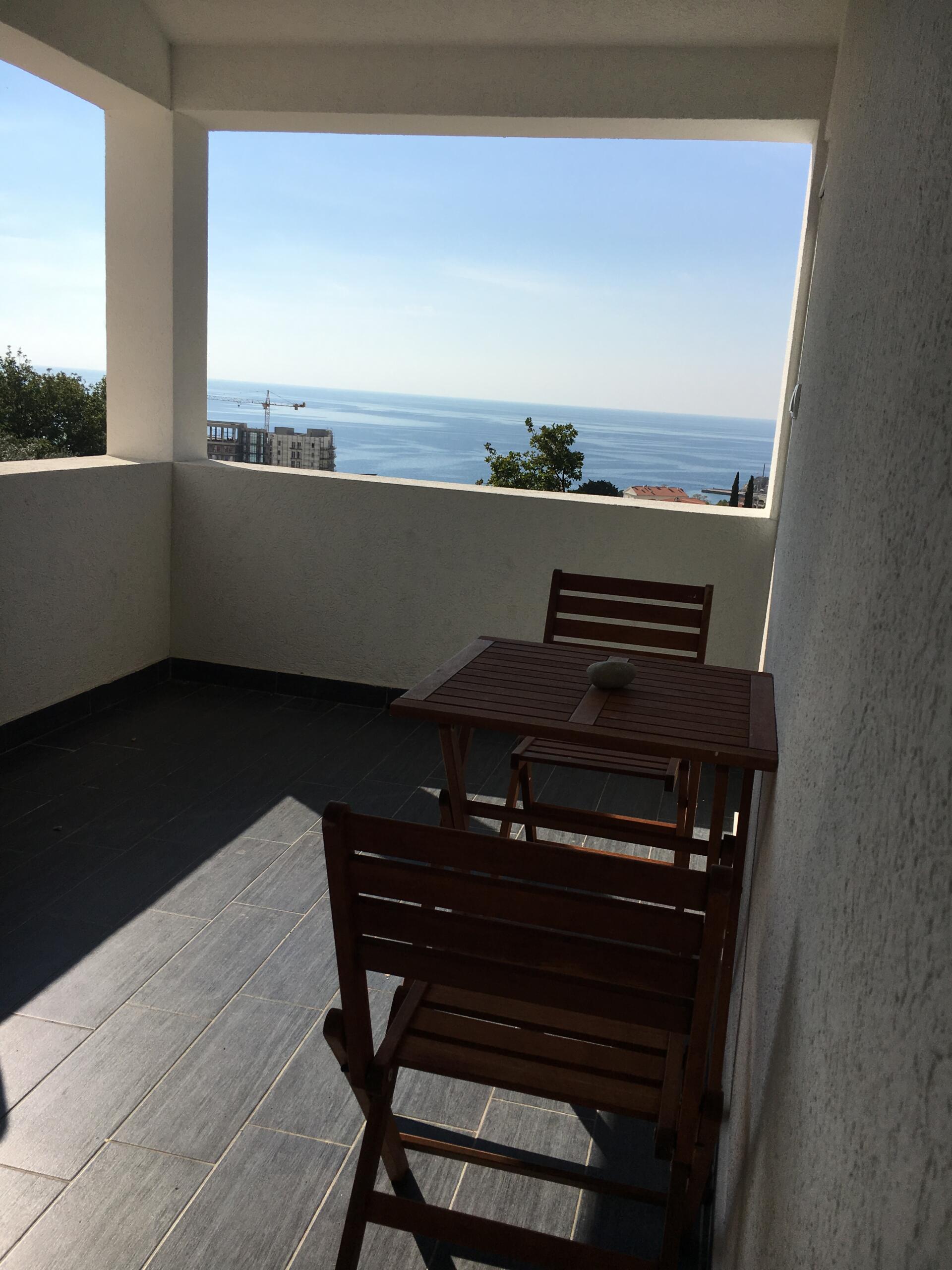 Duplex Apartment with Mediterranean Sea View in Petrovac, 104 m²