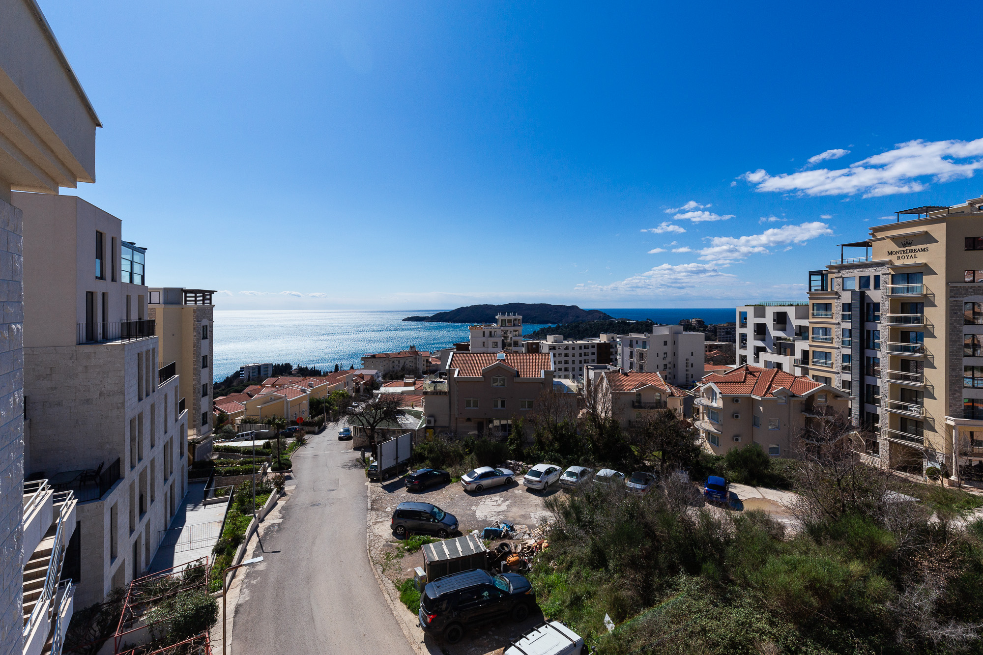 52 m² Apartment with Sea View and Two Terraces in Bečići