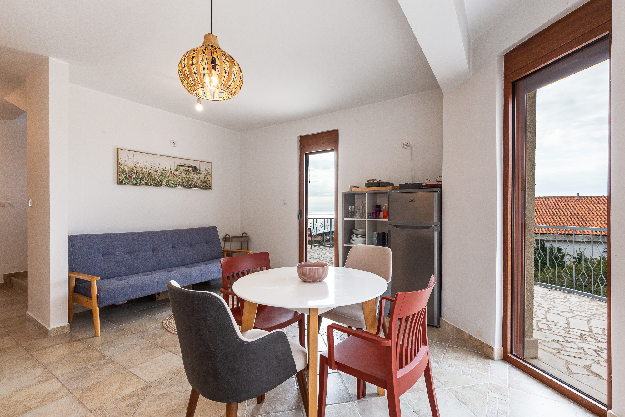 Spacious 3-Story House with Sea View in Blizikuce