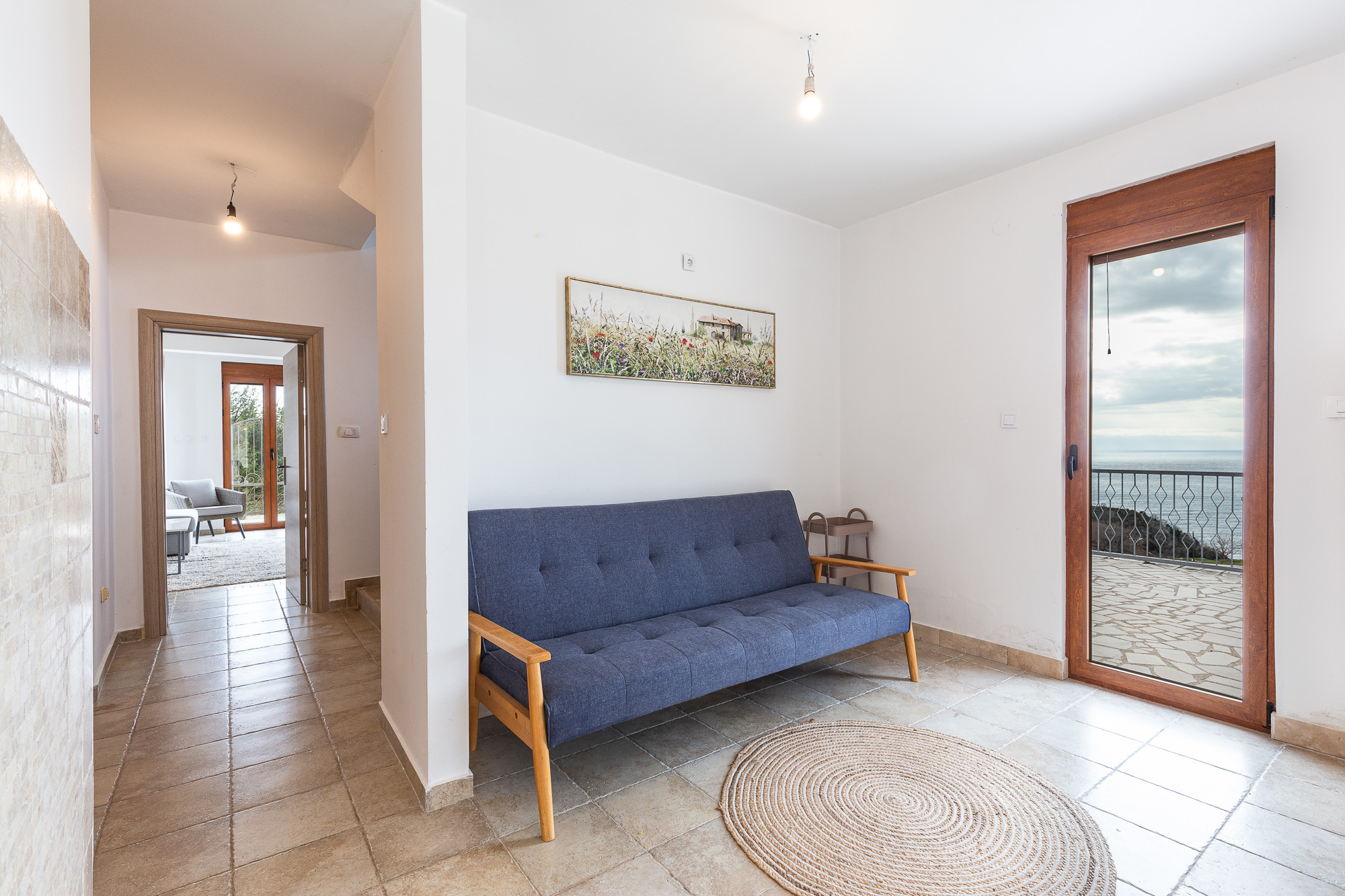 Spacious 3-Story House with Sea View in Blizikuce