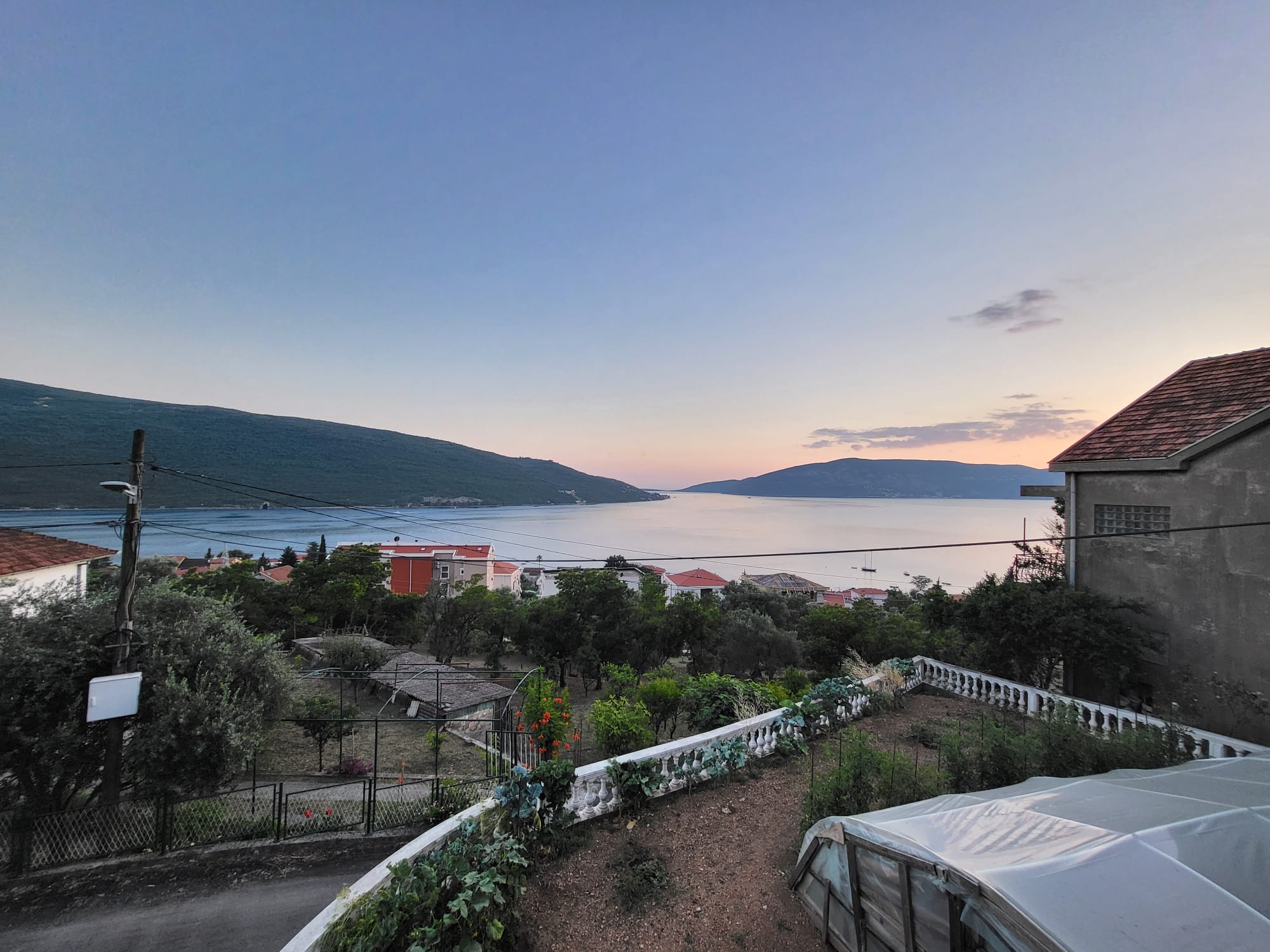 Plot with Sea View in Kumbor for Luxury Villa Construction