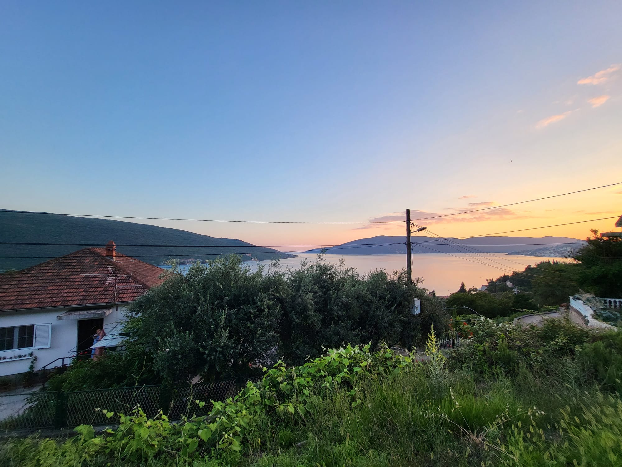 Plot with Sea View in Kumbor for Luxury Villa Construction