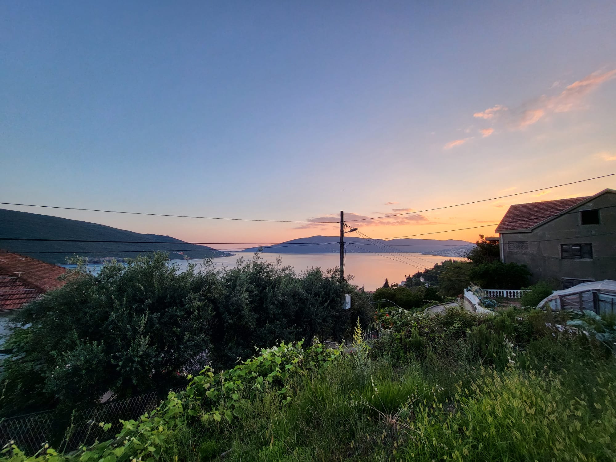 Plot with Sea View in Kumbor for Luxury Villa Construction