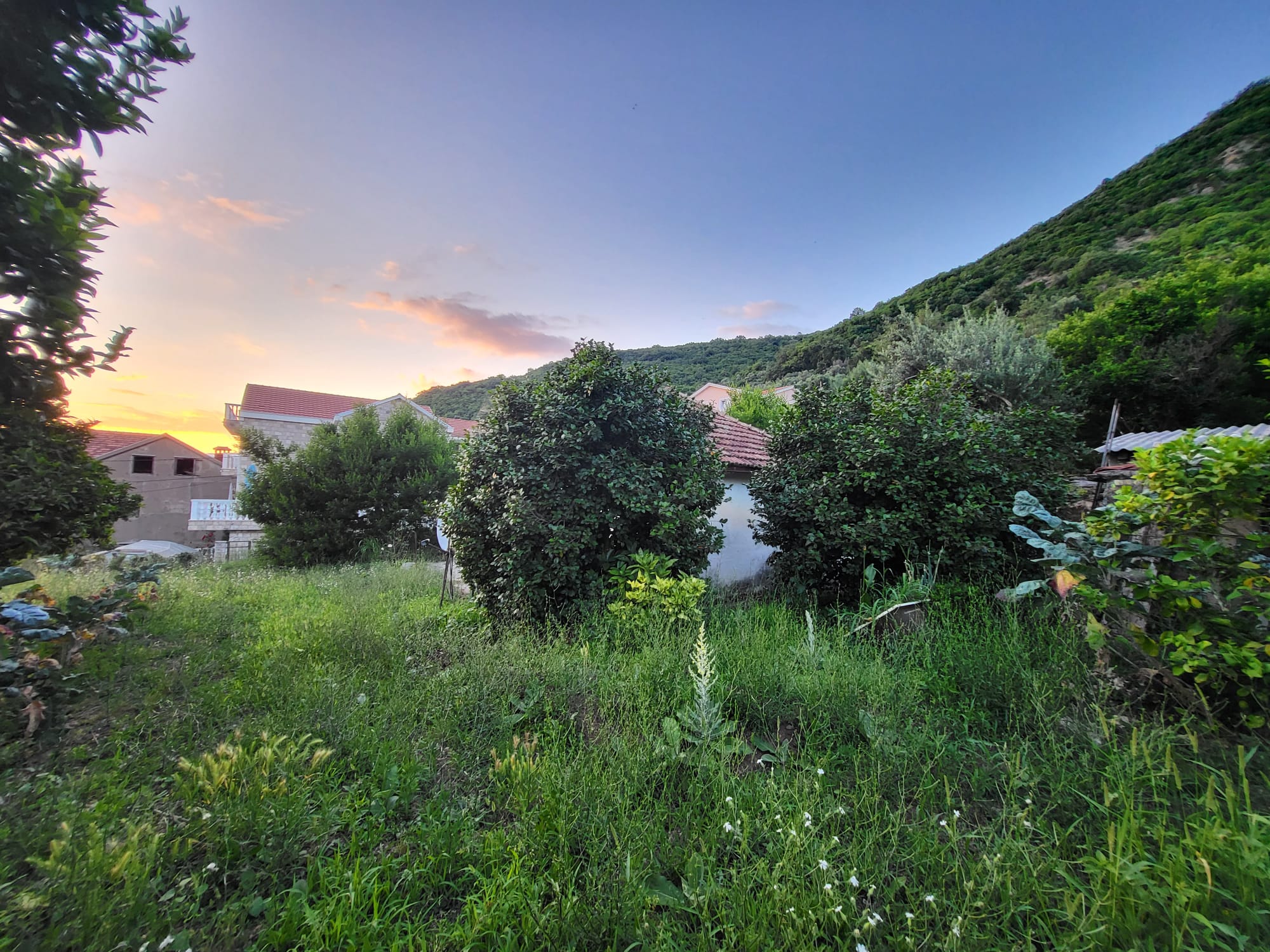 Plot with Sea View in Kumbor for Luxury Villa Construction