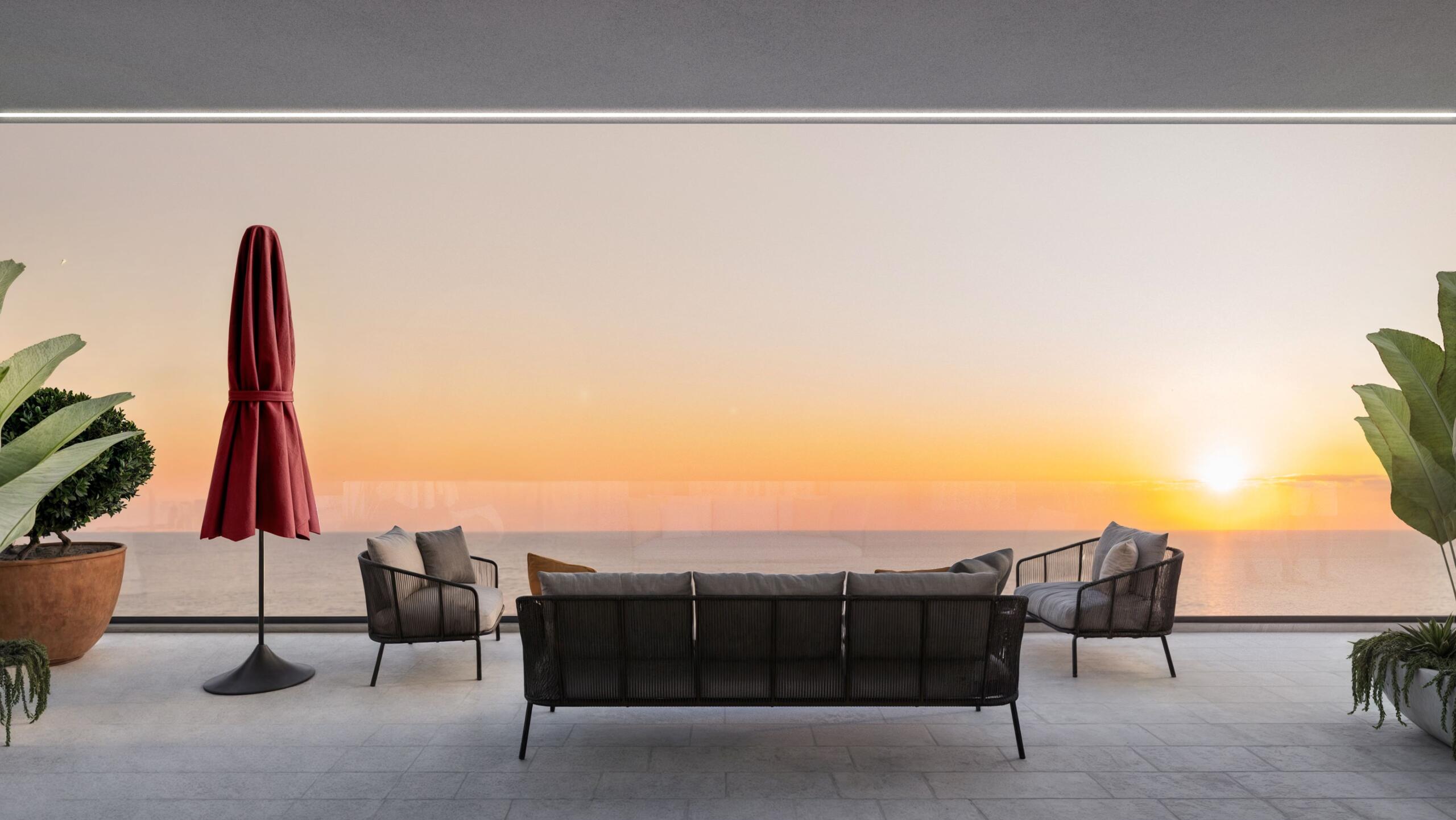 Apartments in Bar with a Pool and Breathtaking Sea View