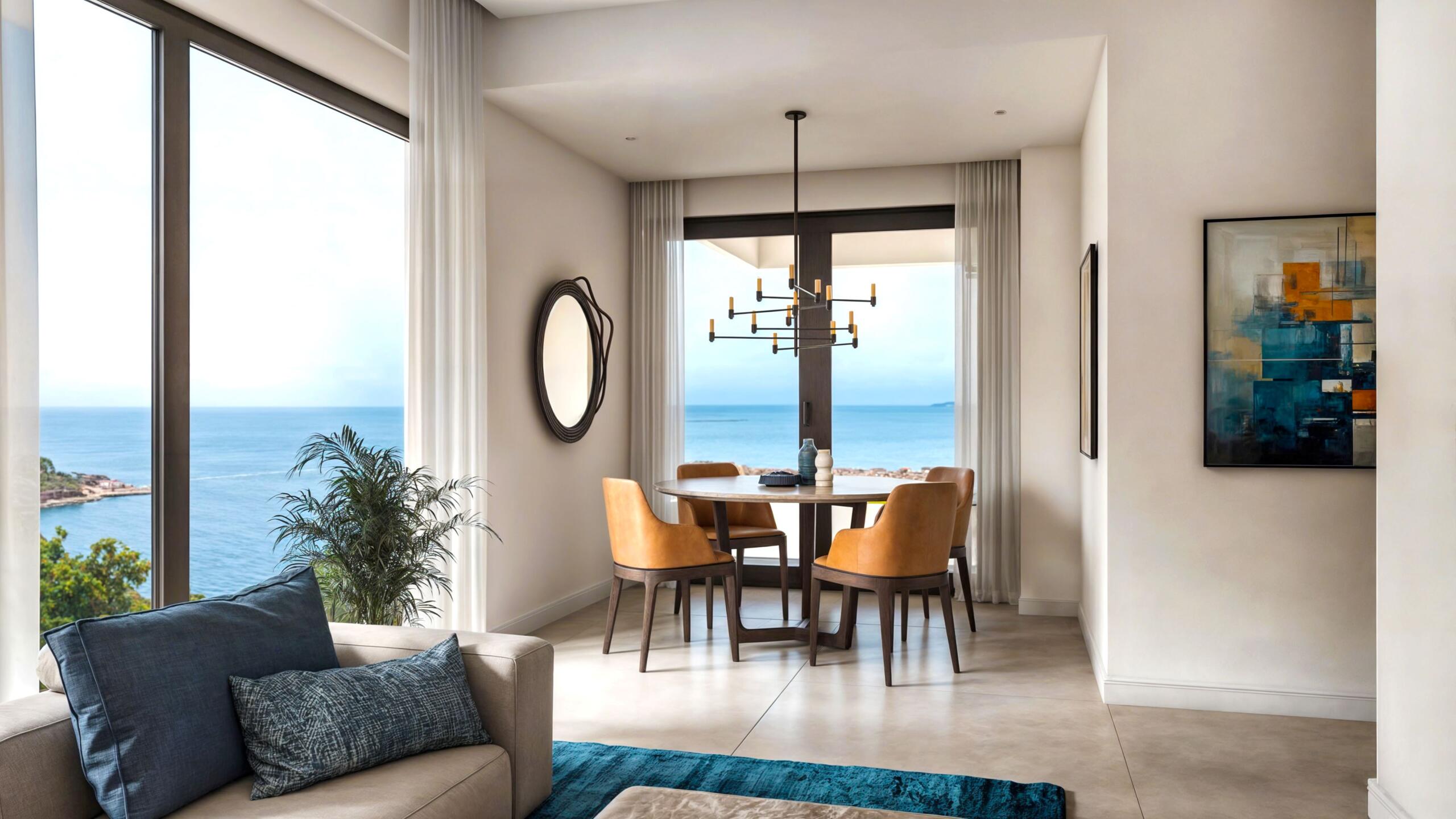 Apartments in Bar with a Pool and Breathtaking Sea View