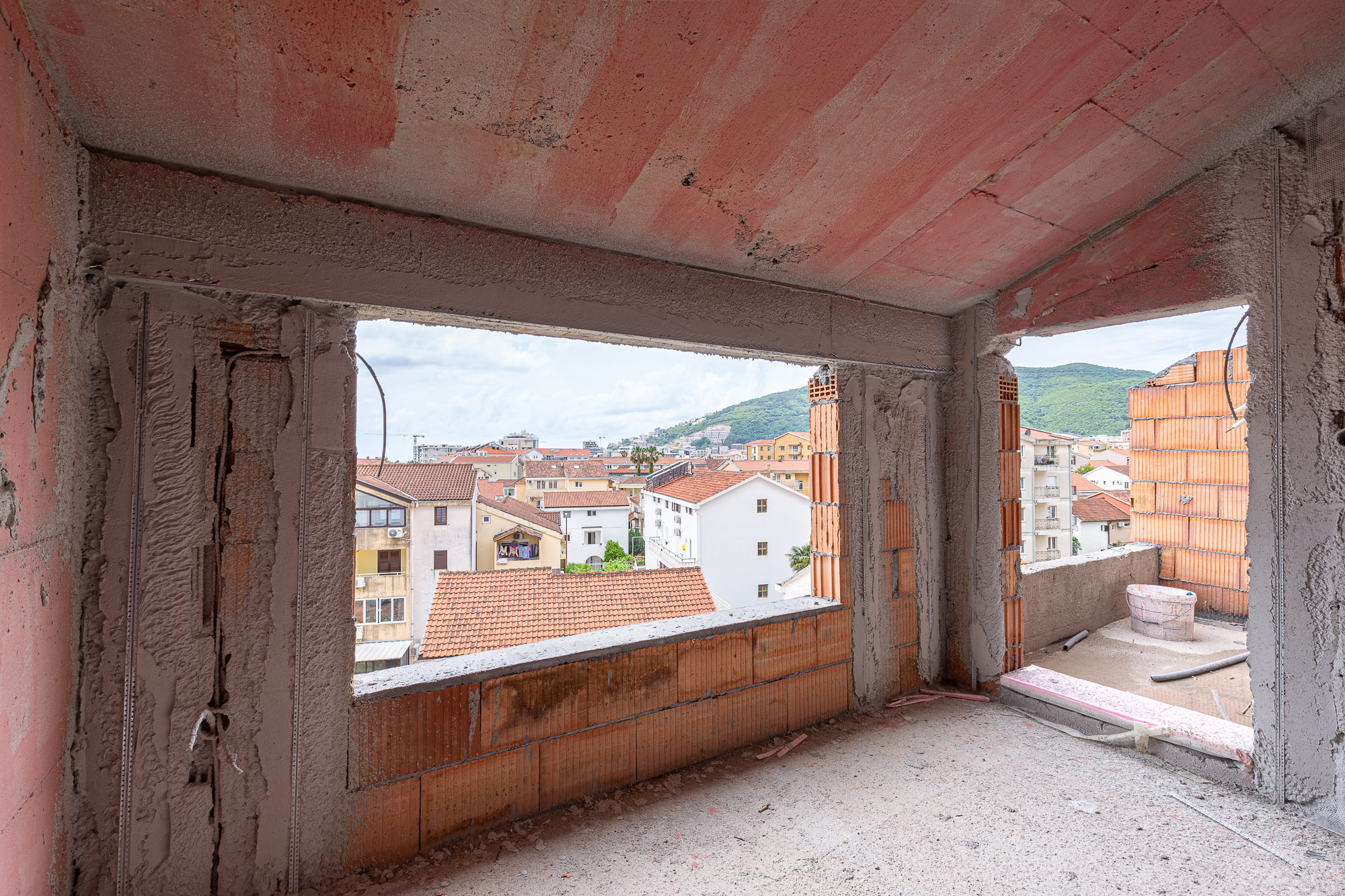Modern Apartment Building with Sea View in Budva