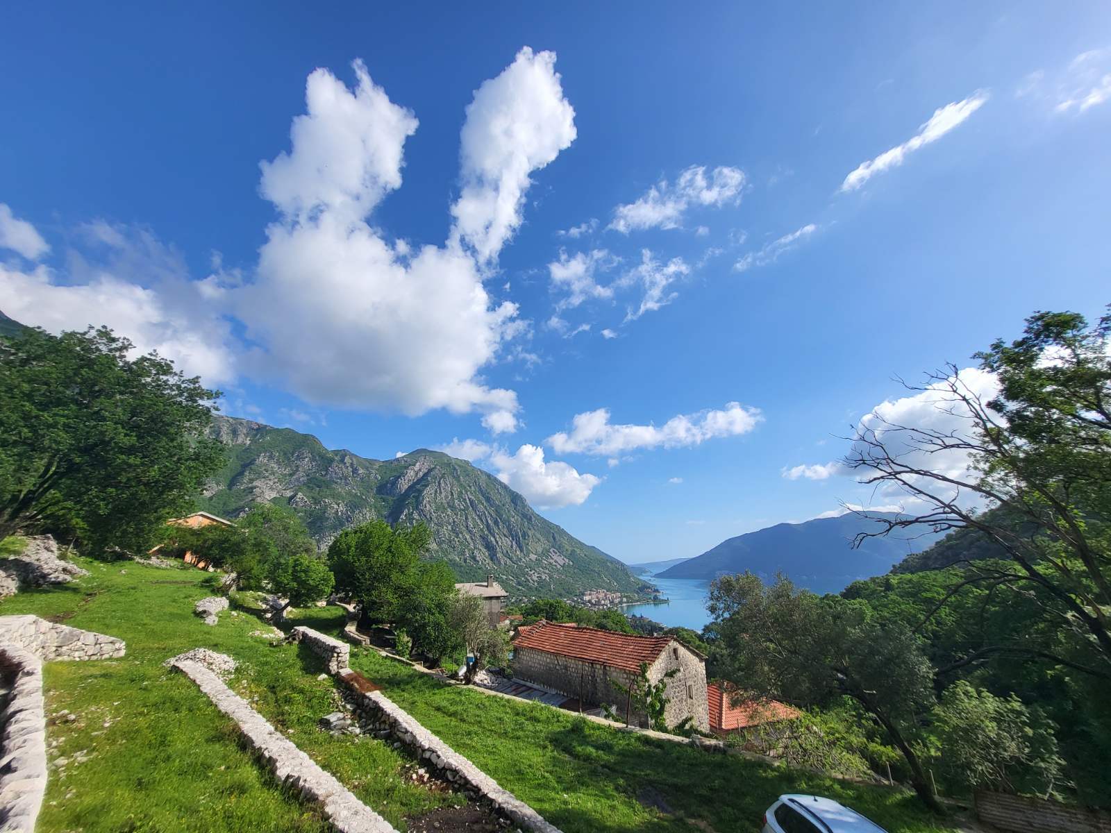 Plot with Sea View and Natural Waterfall near Kotor