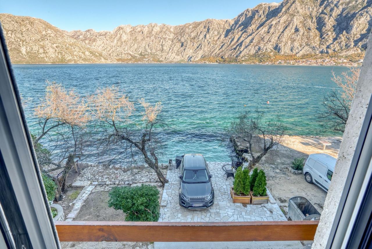 Stunning Stone Villa in Prčanj with Panoramic Bay Views