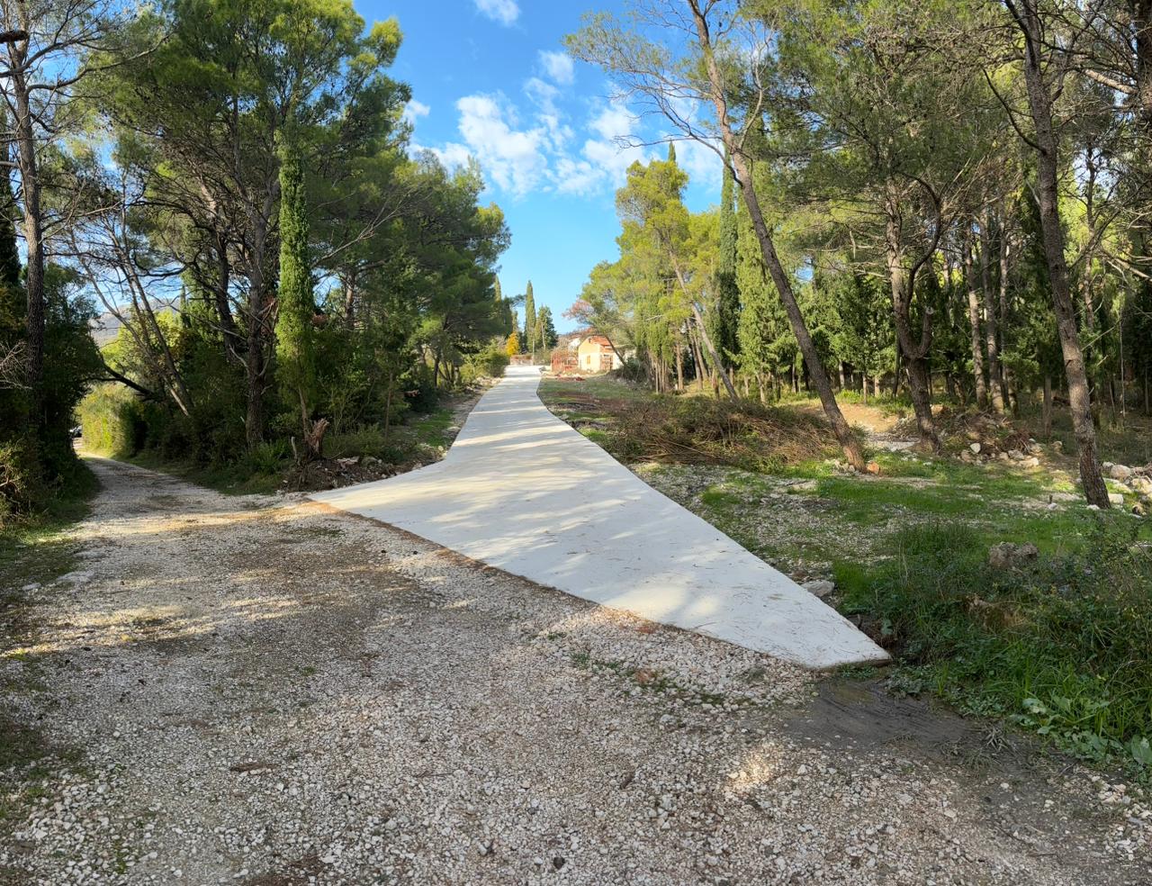 Beautiful plot surrounded by nature in Mojdež, Herceg Novi