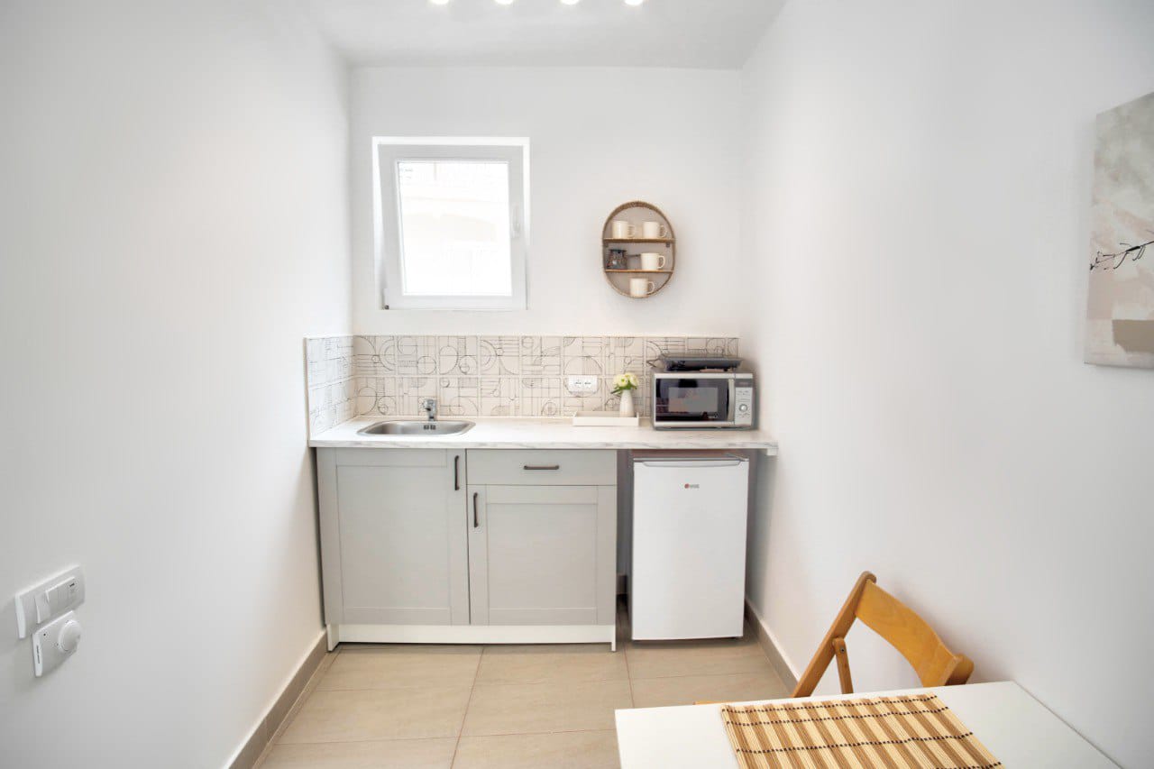 Duplex One-Bedroom Apartment in Baosici – 20m from the Sea with Terraces