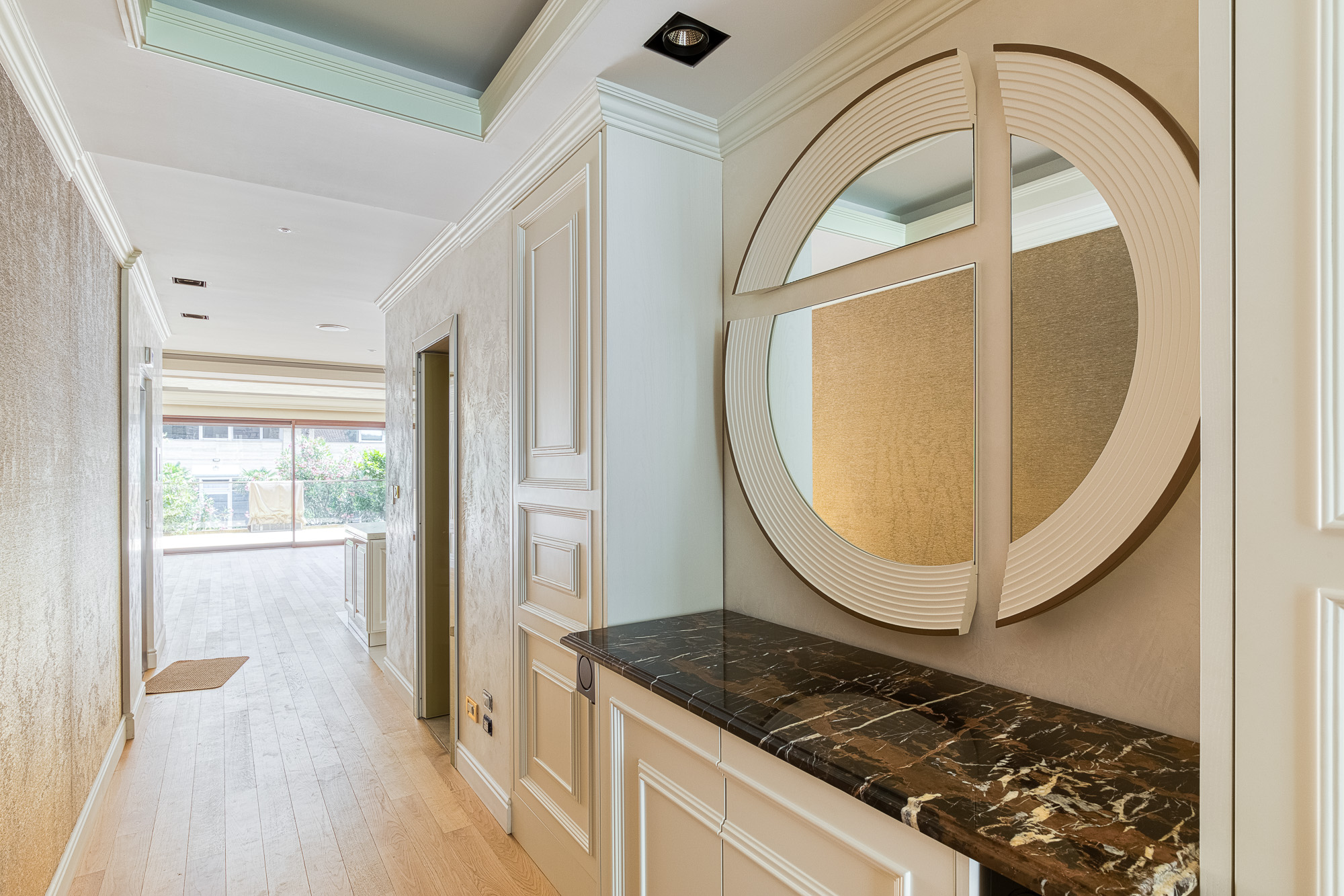 Luxurious One-Bedroom Apartment with Designer Interior