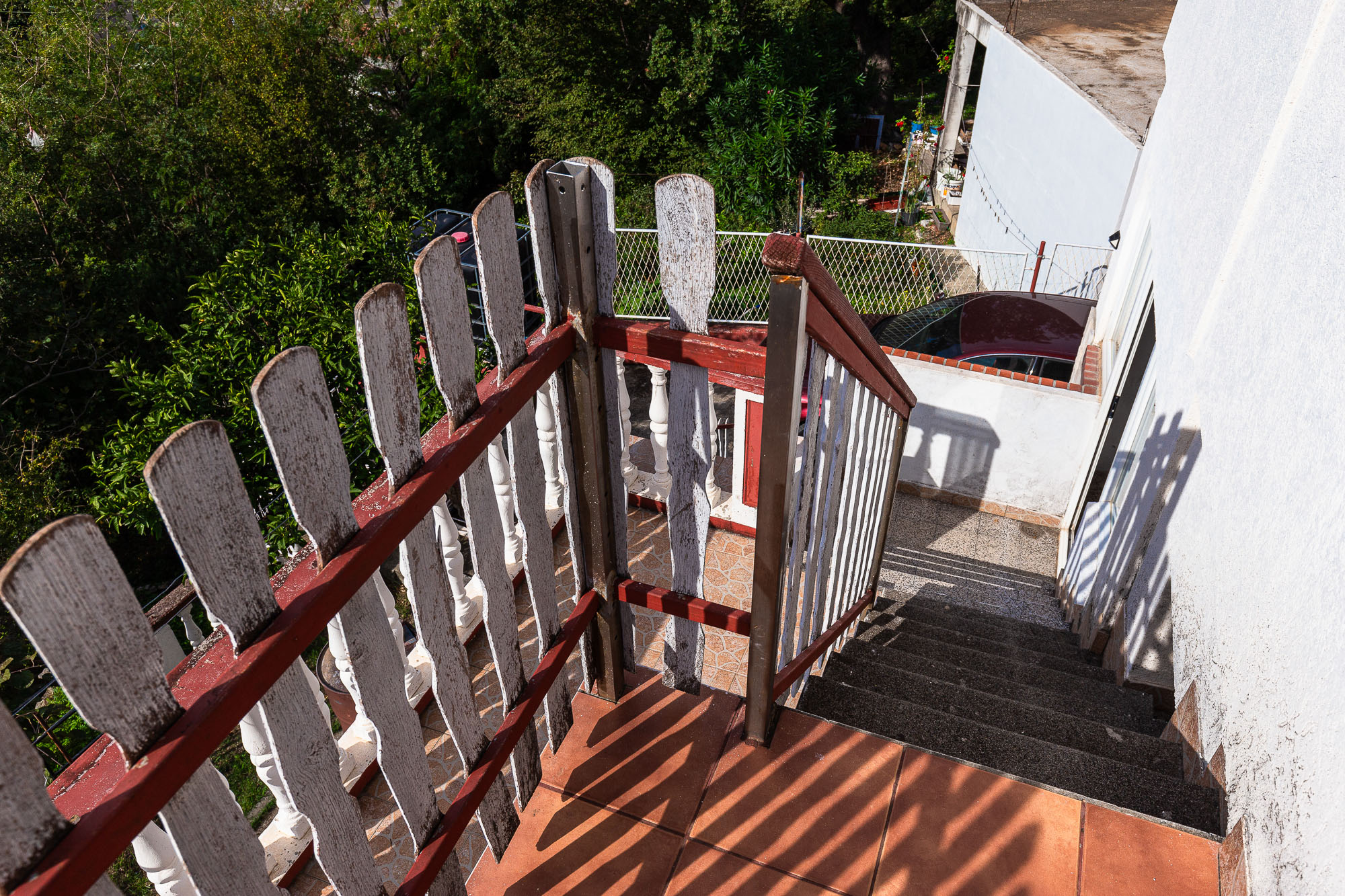 House with a terrace and sea view in Bar