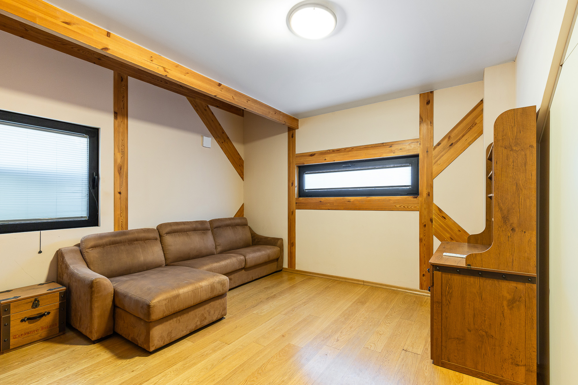 Contemporary Half-Timbered Home in Tivat Hill