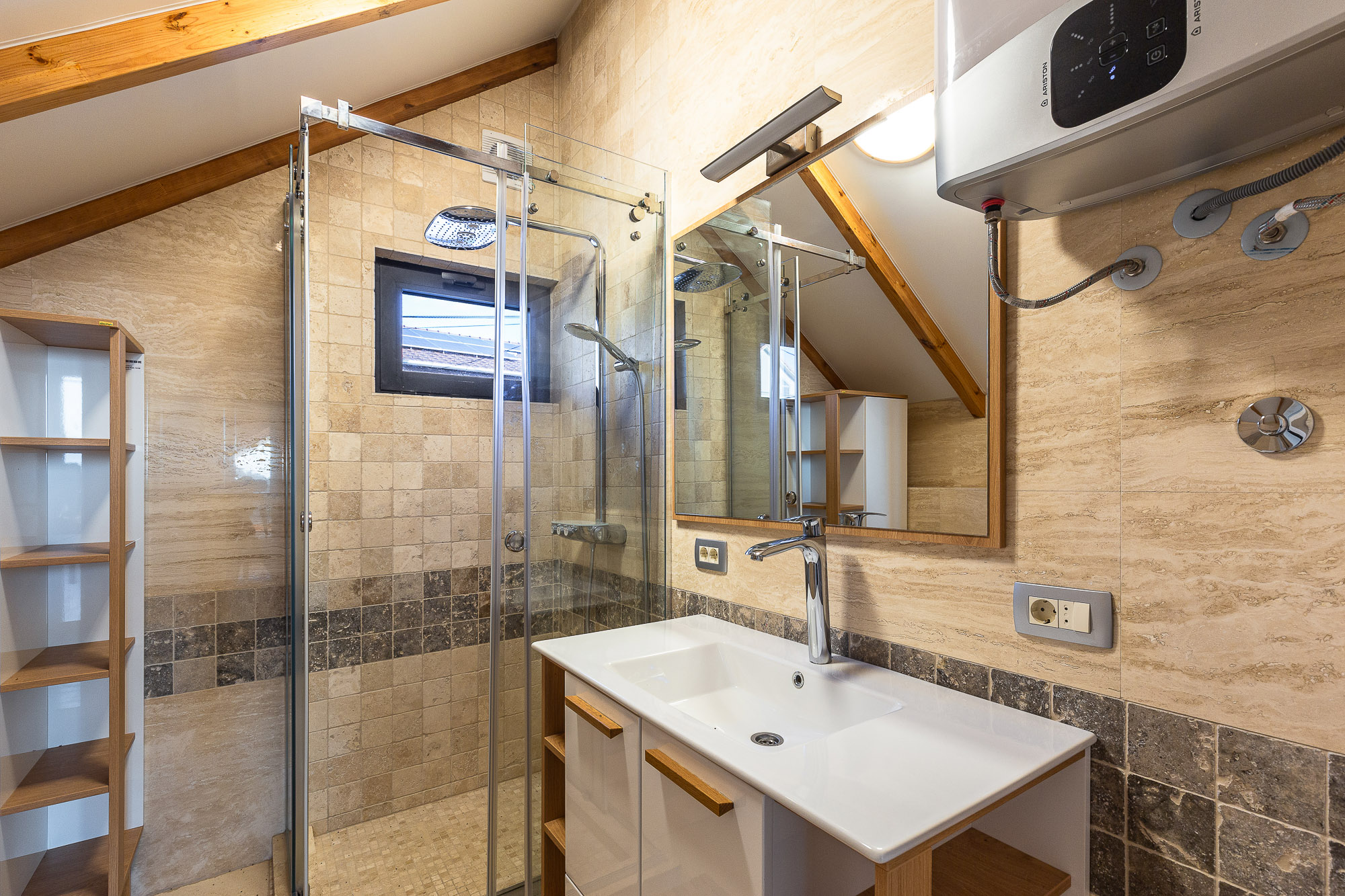 Contemporary Half-Timbered Home in Tivat Hill