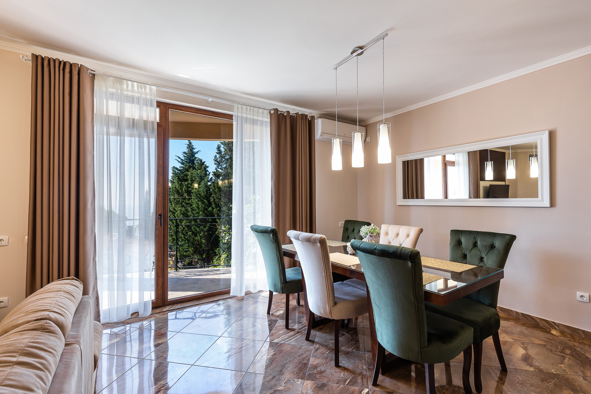 Modern villa in Susanj with a beautiful sea view