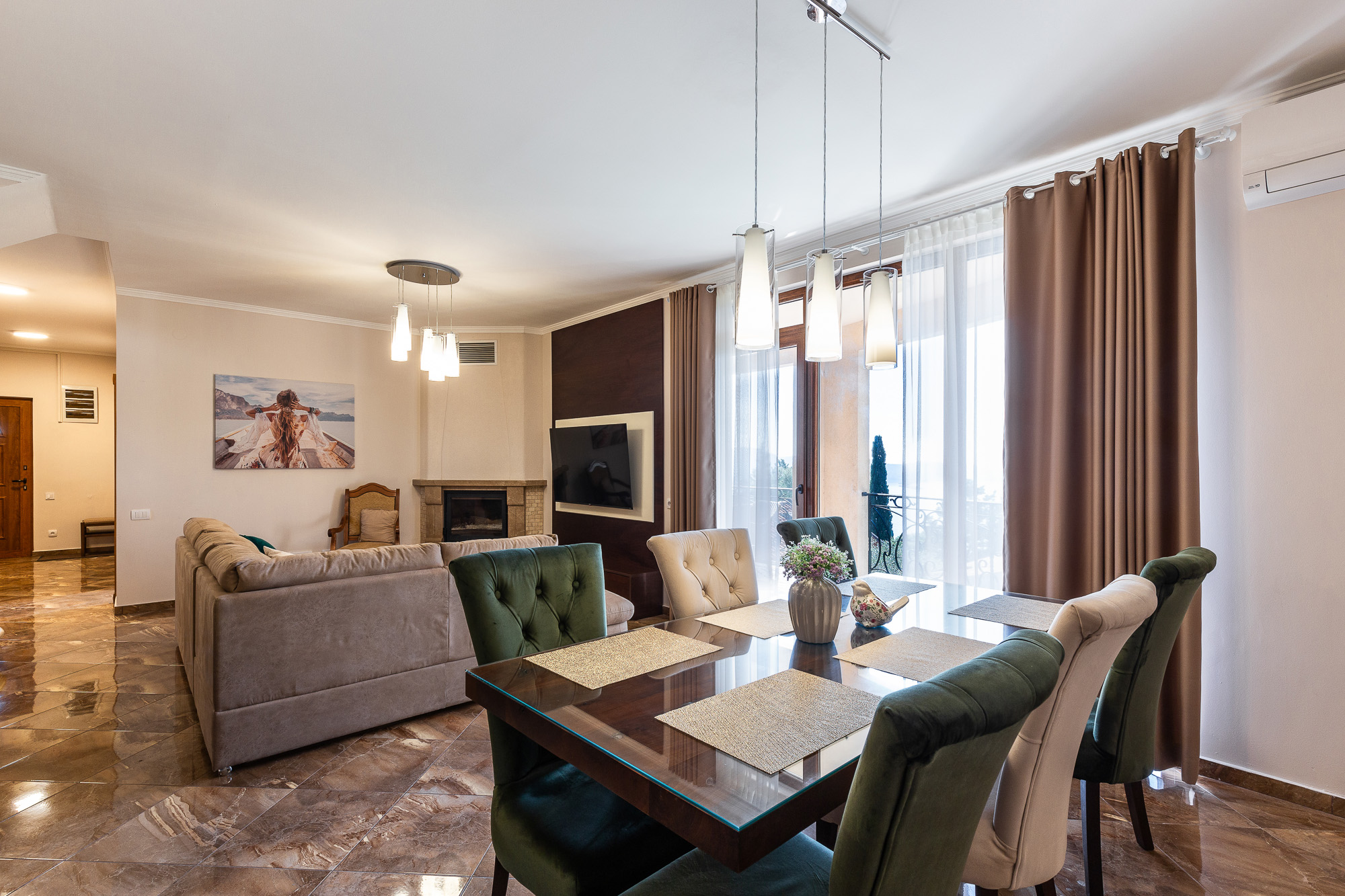 Modern villa in Susanj with a beautiful sea view