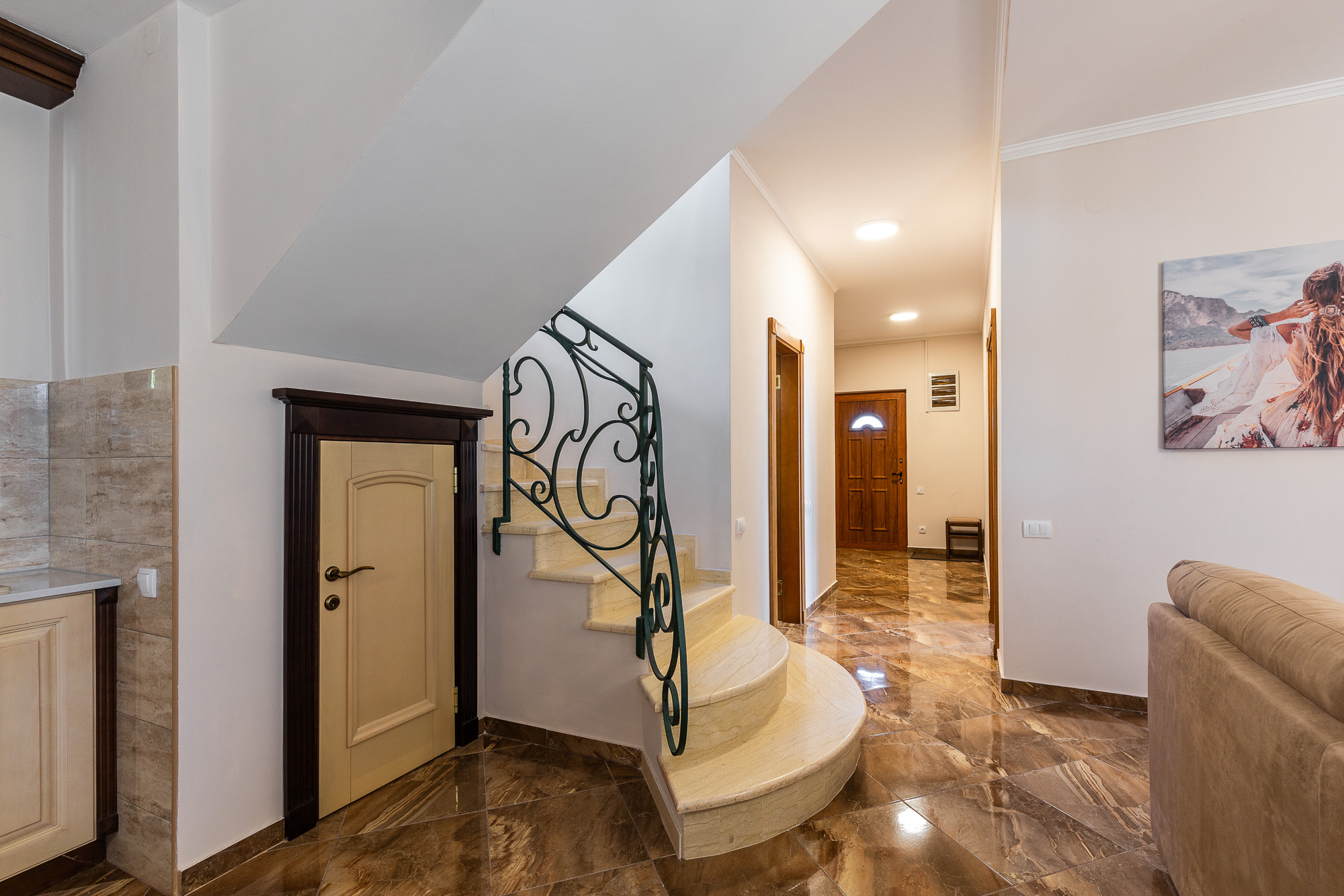 Modern villa in Susanj with a beautiful sea view