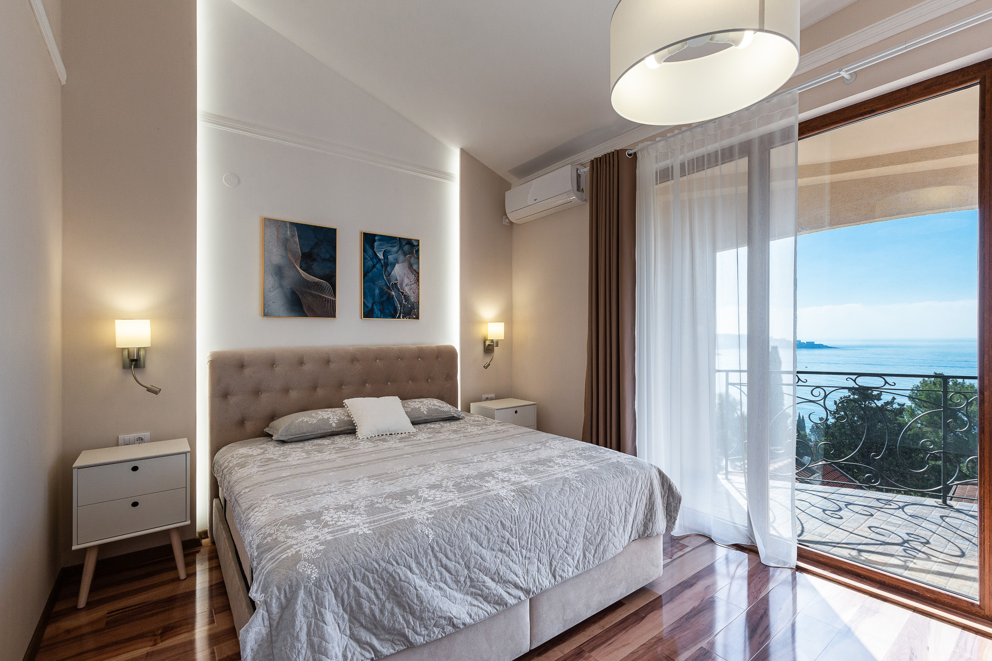 Modern villa in Susanj with a beautiful sea view