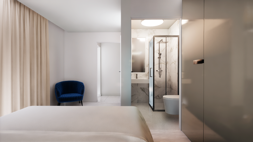 4 townhouses for sale in a complex in Rezevici, near Budva