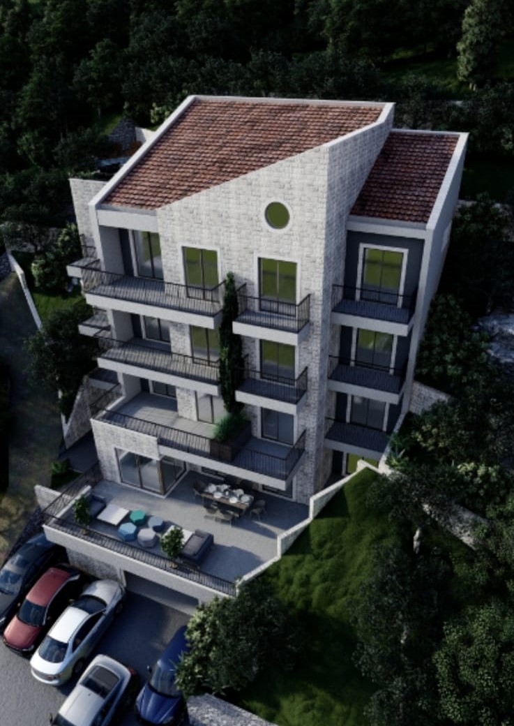 Two apartments for sale near the sea in Budva, Kamenovo