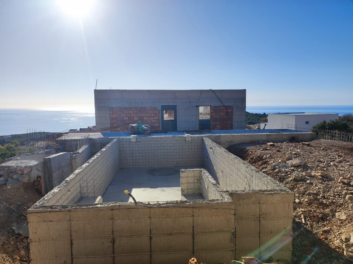 Modern villas in Krimovica