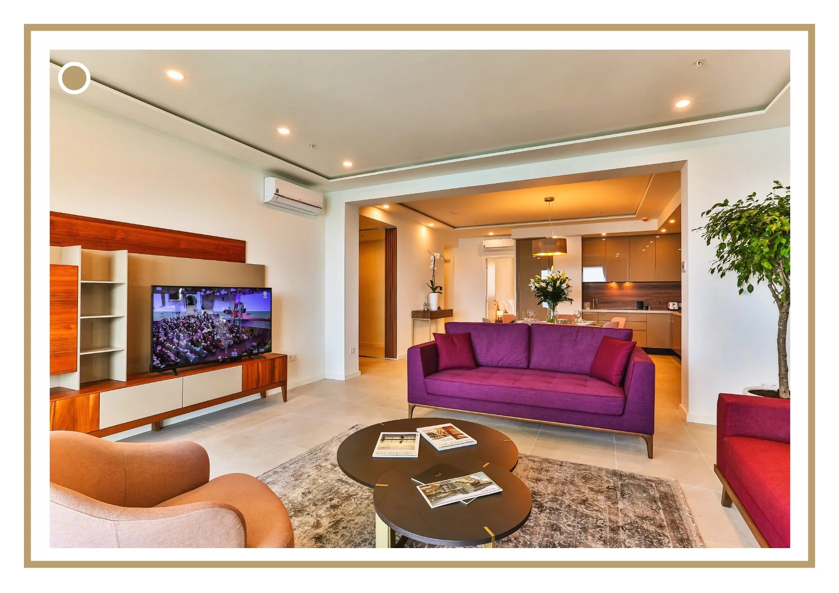 Apartments in Rafailovici for sale on the first line